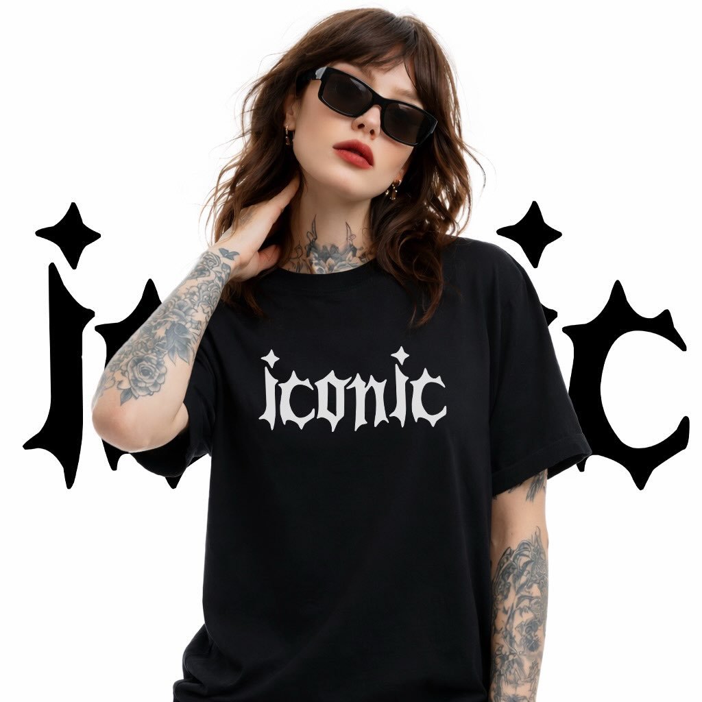 Wear your T-shirt.
But make it iconic. 🔥
Link in bio. ⛓️ #eclectictalesstudio #iconic #edgyfashion #altfashion #gothstyle