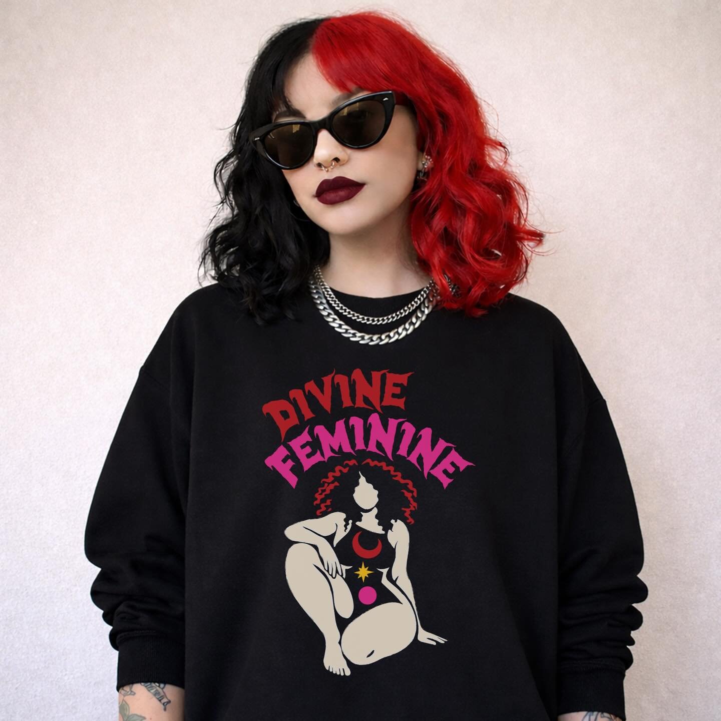 Divine Feminine 🌙
Power isn&rsquo;t quiet, it&rsquo;s cosmic. ✨
Discover more via the link in bio.⛓️ #eclectictalesstudio #feminine #divinefeminine #feminist #feministfashion
