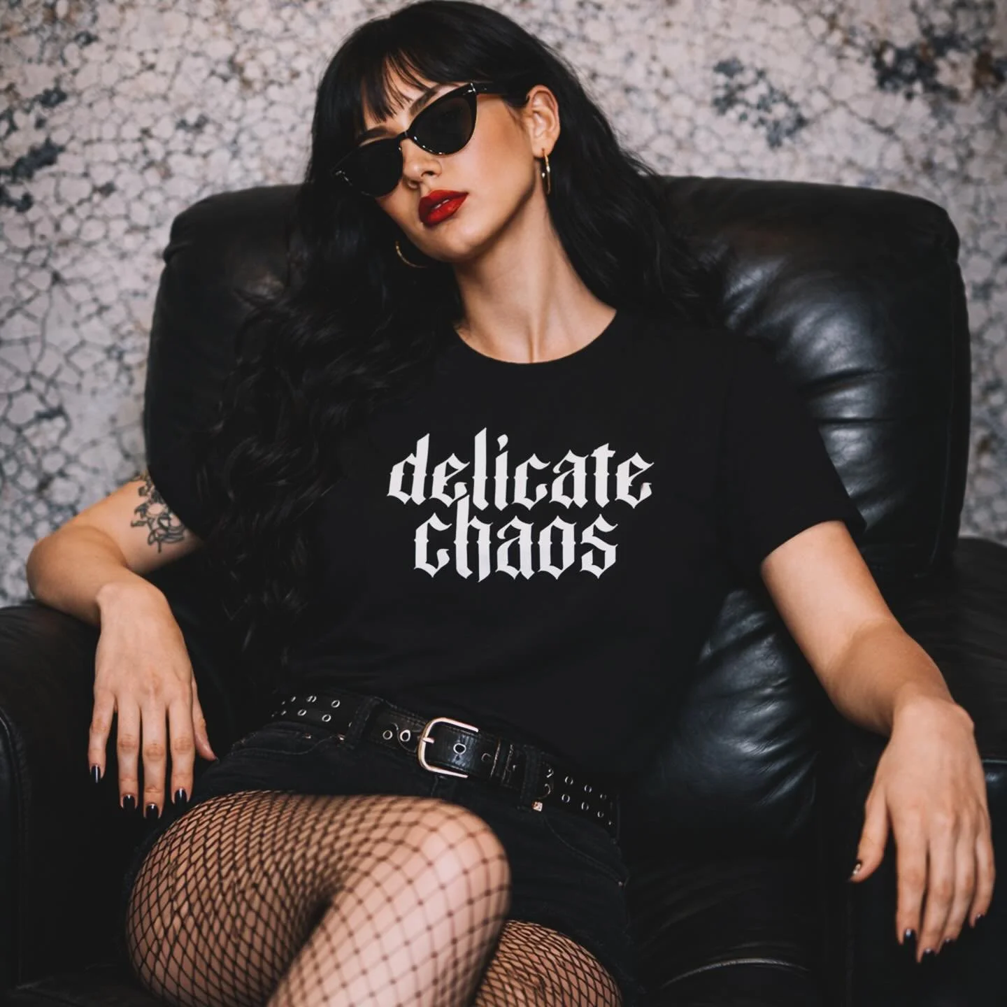 A little delicate.
A little chaos.
Perfect balance. 🖤 
Shop via link in bio ⛓️ #eclectictalesstudio #delicatechaos #altfashion #darkfashion #streetwearstyle
