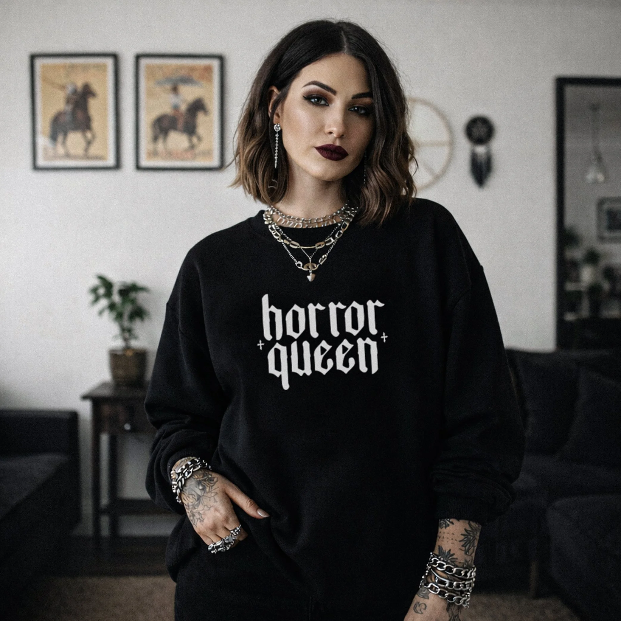 Horror Queen Sweatshirt