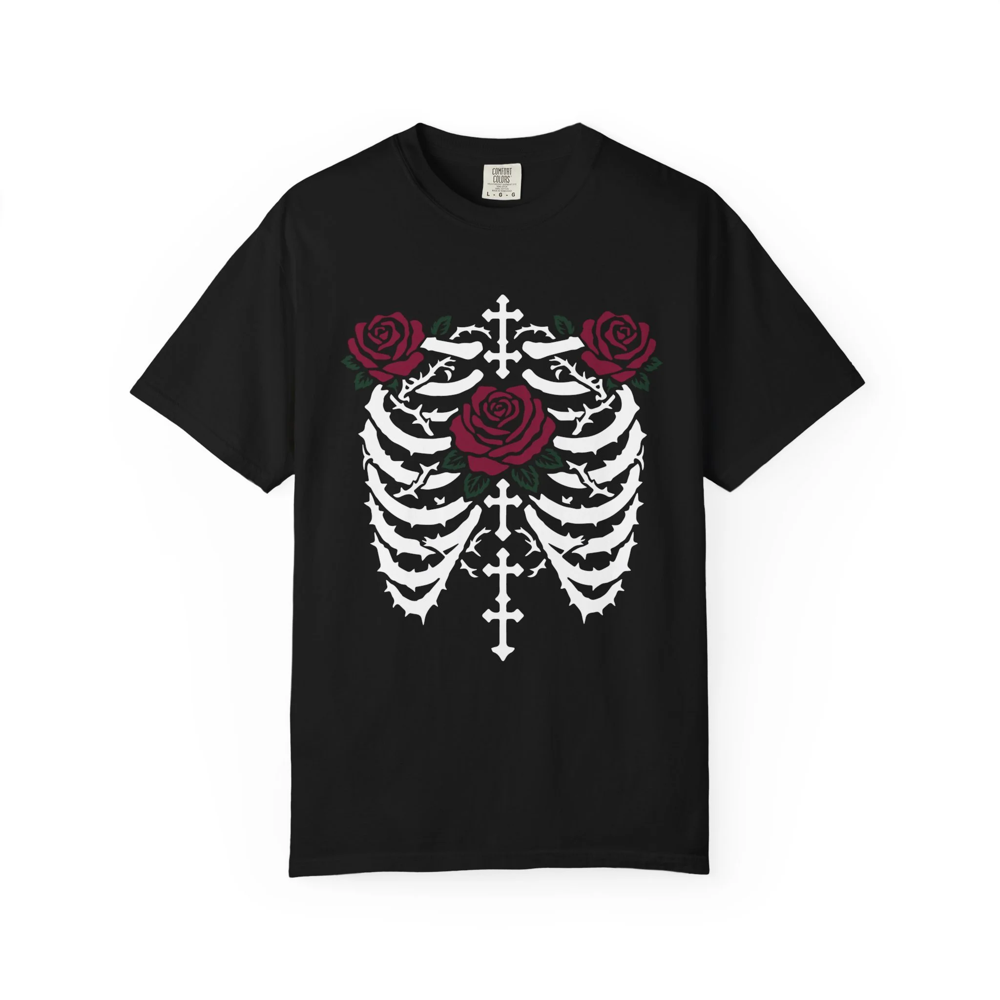 Sacred Bones Rose Shirt