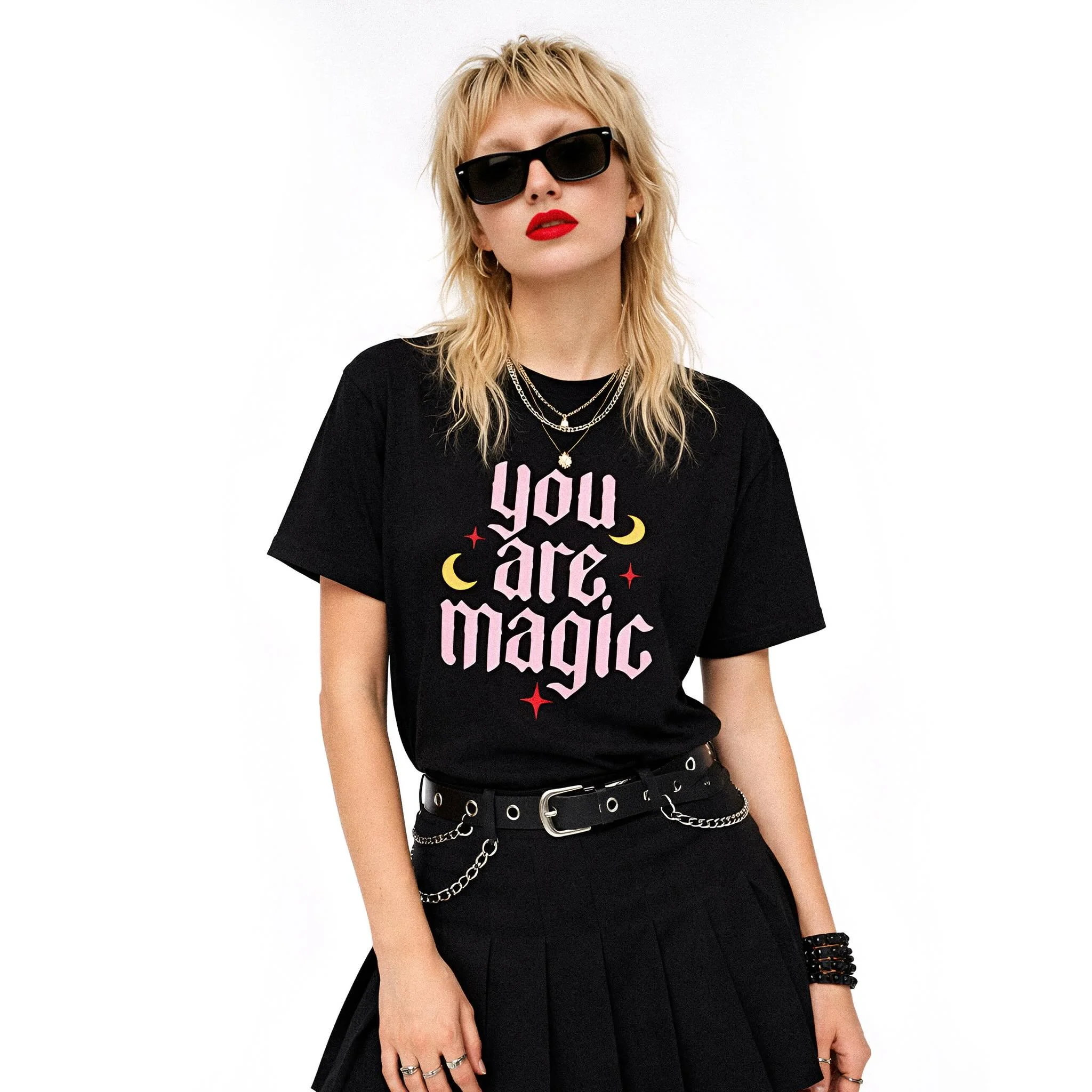 Soft hearts. Sharp edges. A little chaos. A little moonlight. ✨
You are magic, even on the days you forget it. 🖤
Link in bio ⛓️ #eclectictales #magic #altfashion #edgychic #edgyfashion