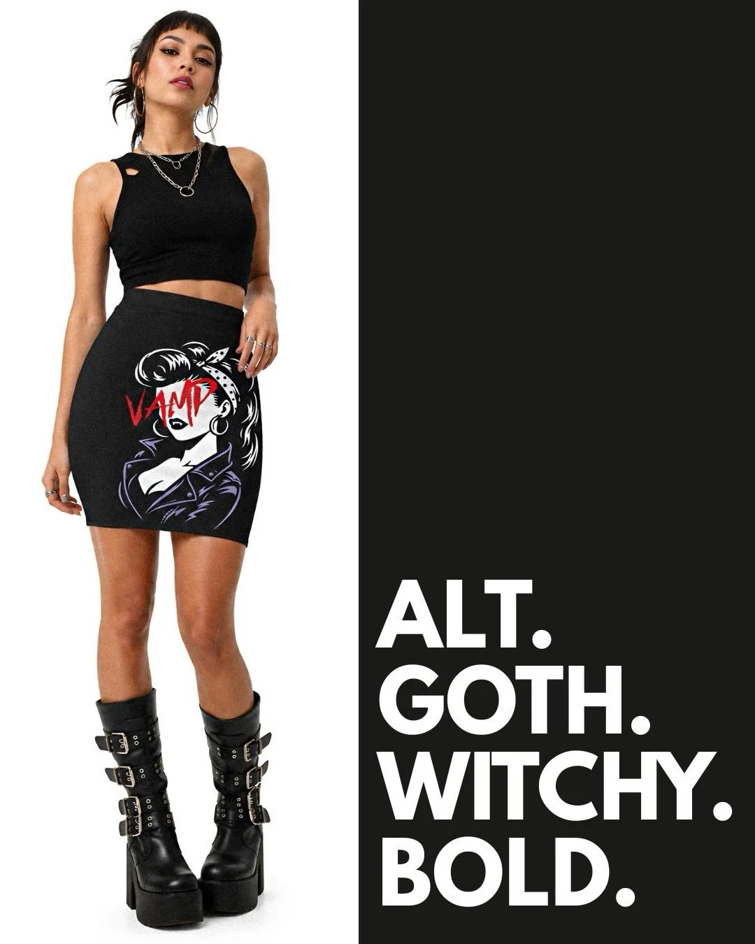 Statement streetwear for the unapologetic.
Wear the attitude. Enter the collection. ⛓️
Link in bio 🔥 #eclectictales #altfashion #streetwear #glamourghoul #darkfashion