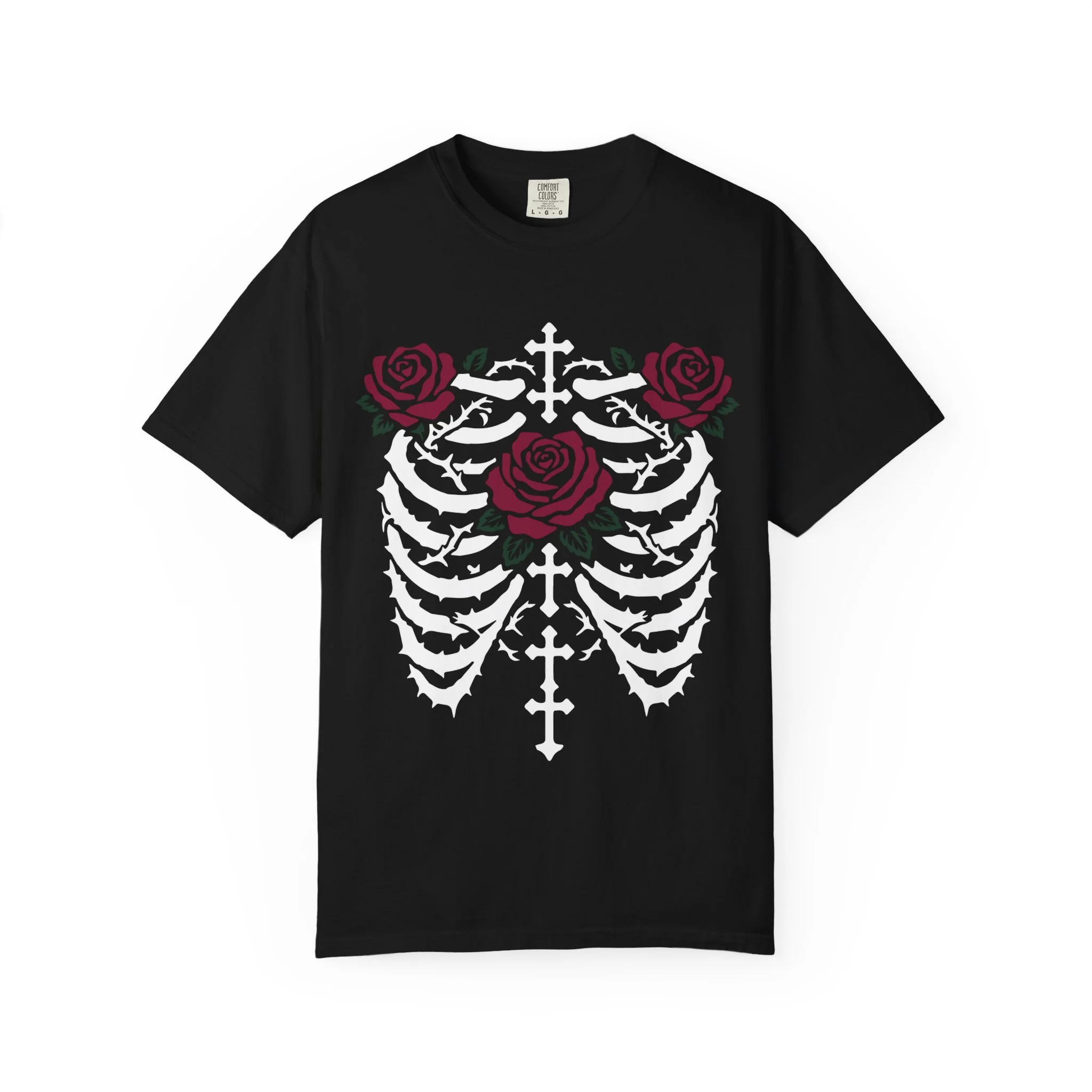 Sacred Bones Rose Shirt