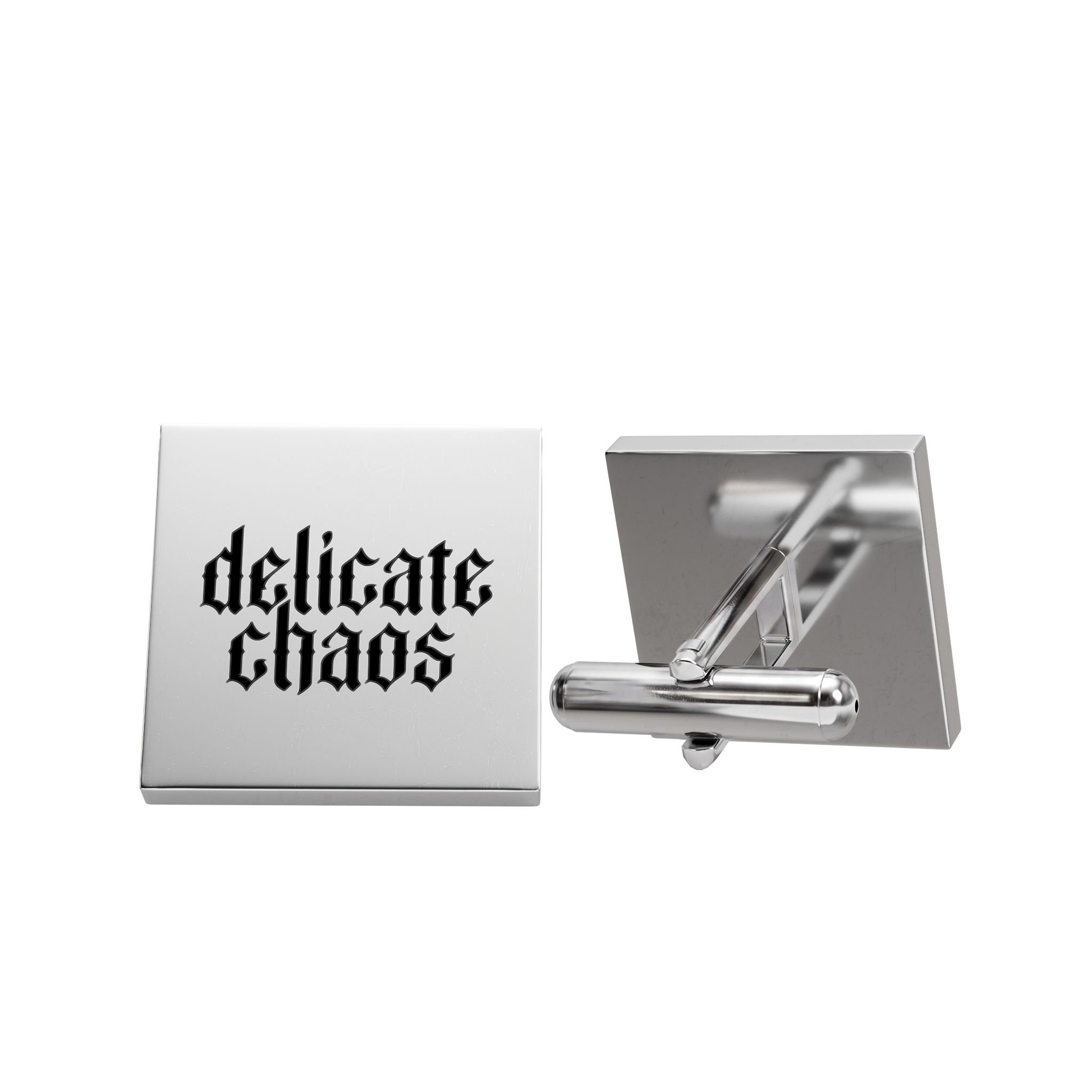 Delicate Chaos Stainless Steel Cufflinks