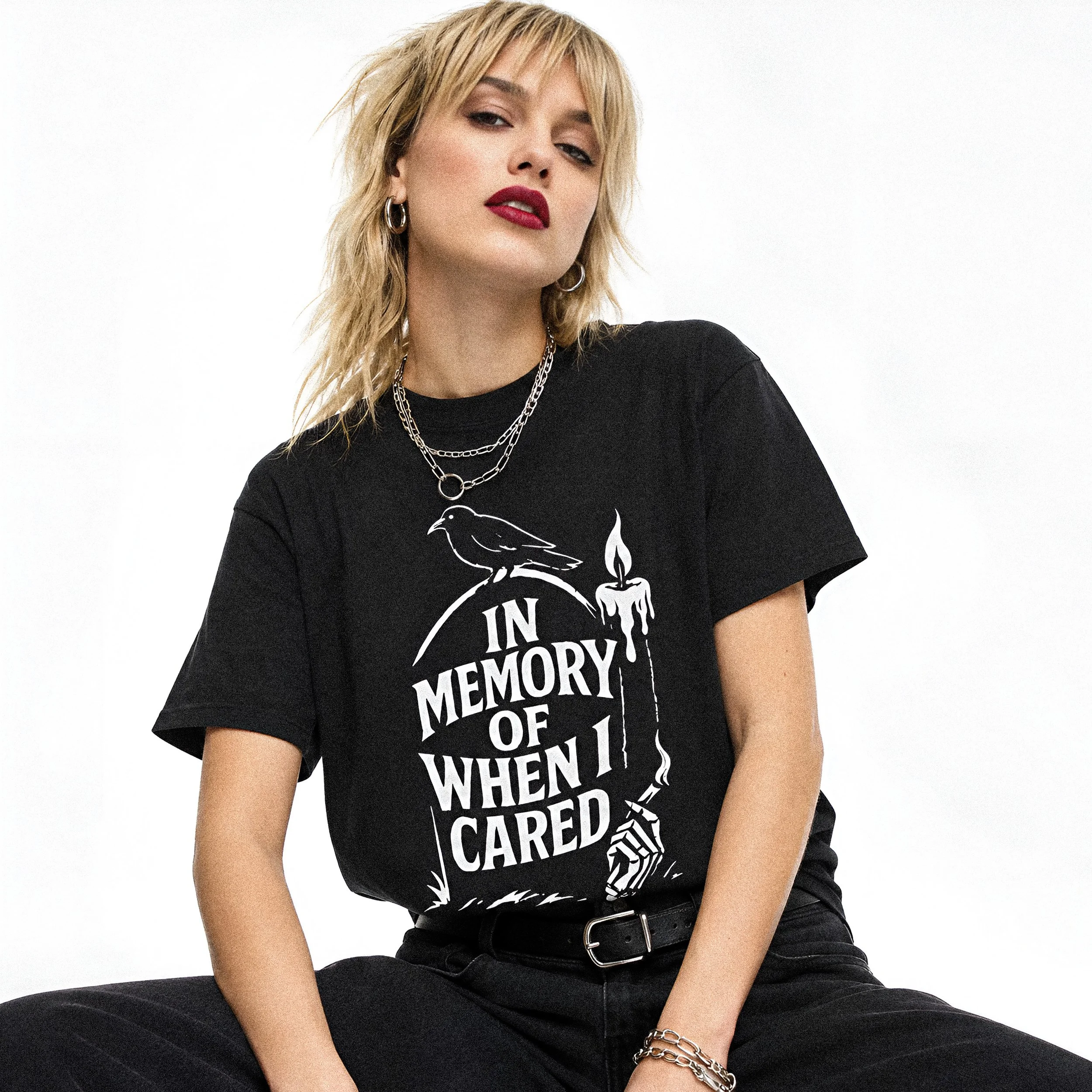 In Memory Of When I Cared T-Shirt
