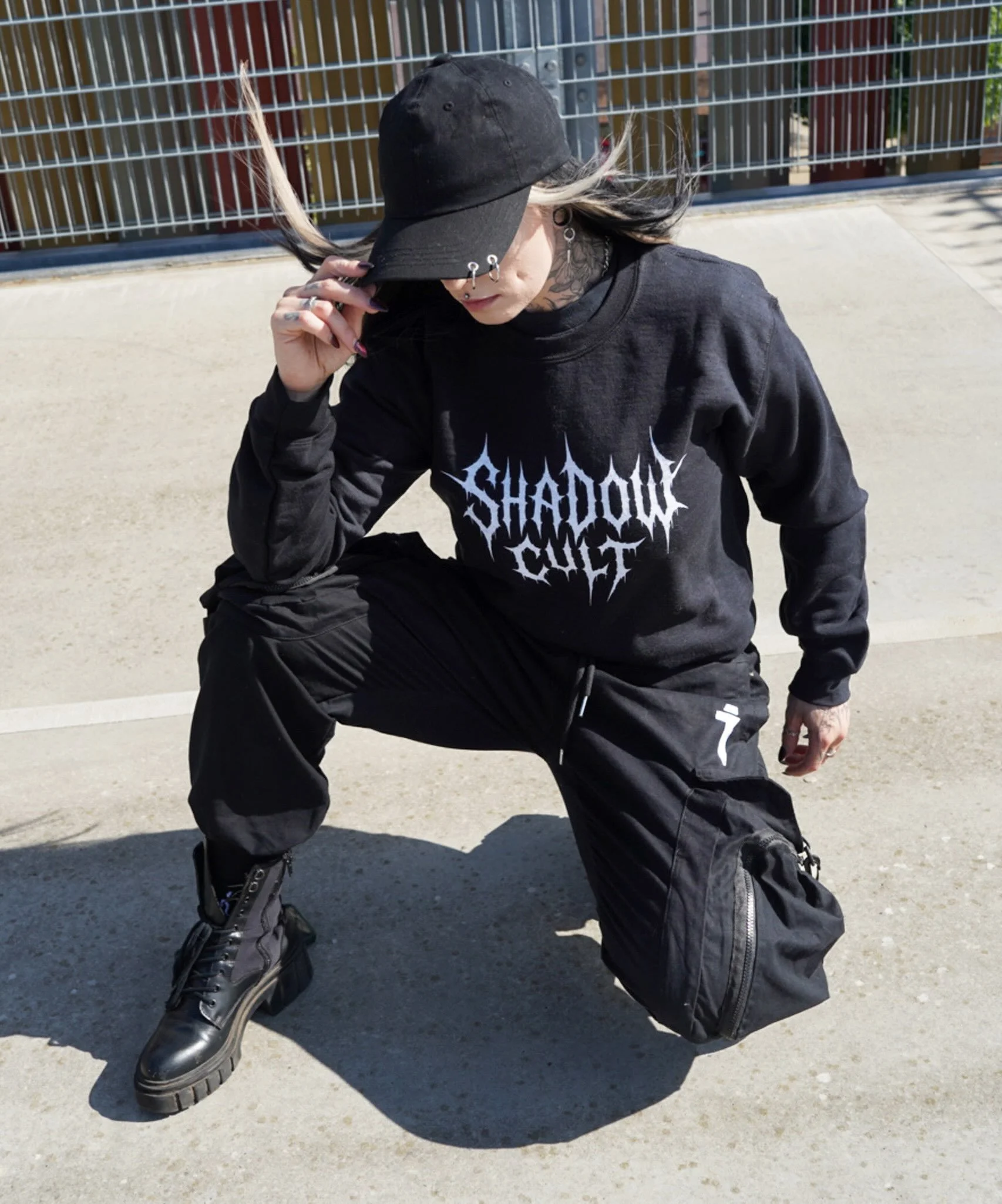 Shadow Cult, out in the wild 🖤
Worn by the effortlessly cool @final_girl_fitness95 

Shop Shadow Cult at nyxabbey.com ⛓️

#nyxabbey #shadowcult #alternativefashion #altstyle #gothfashion