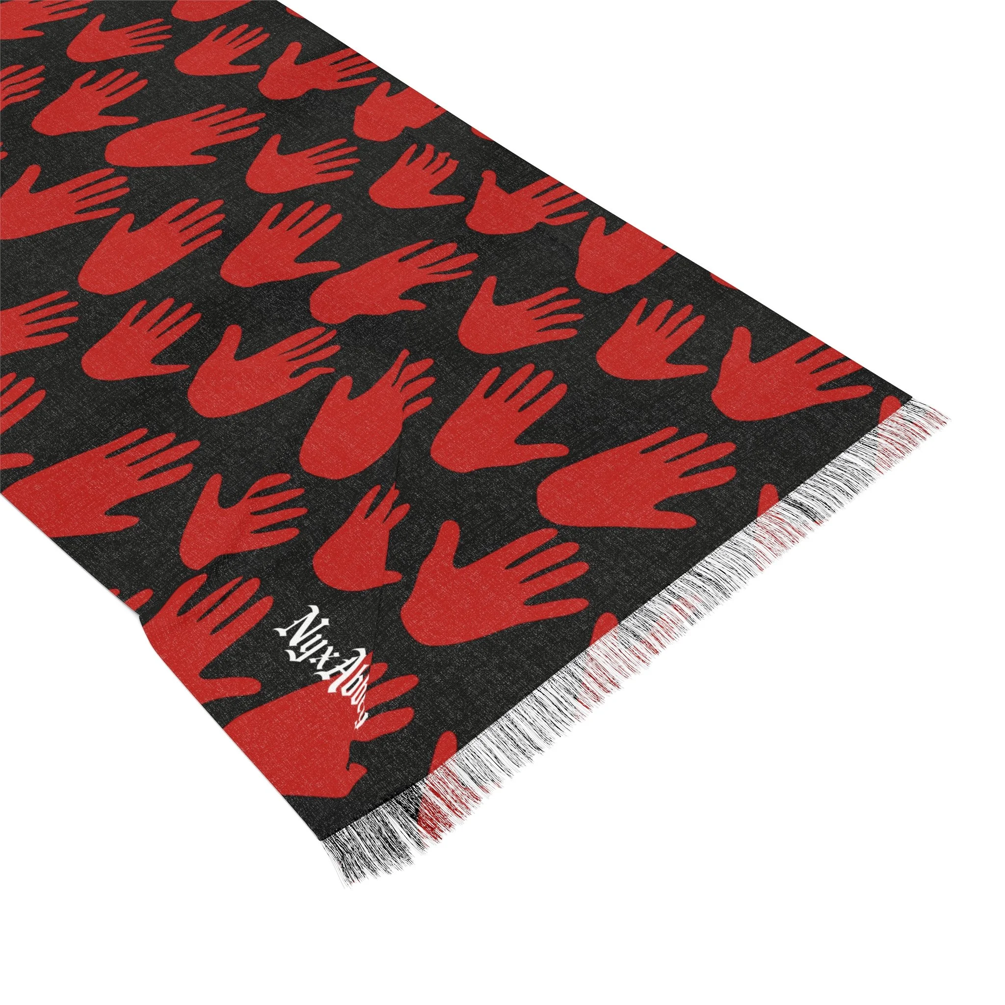 Hands Fringe Scarf