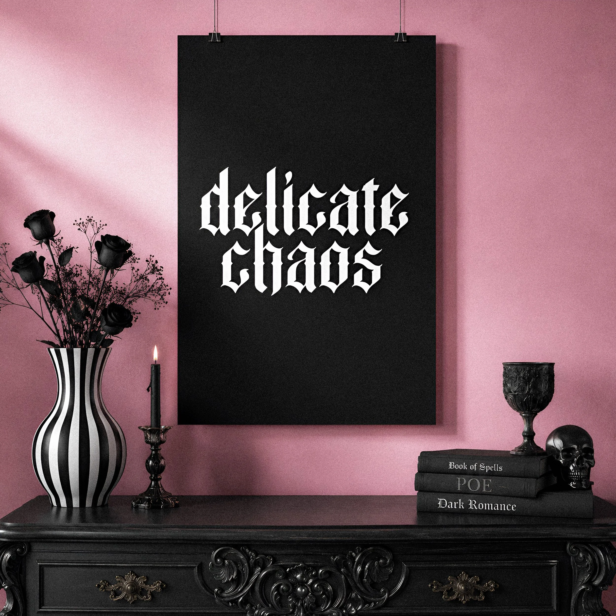 Delicate Chaos Matte Poster