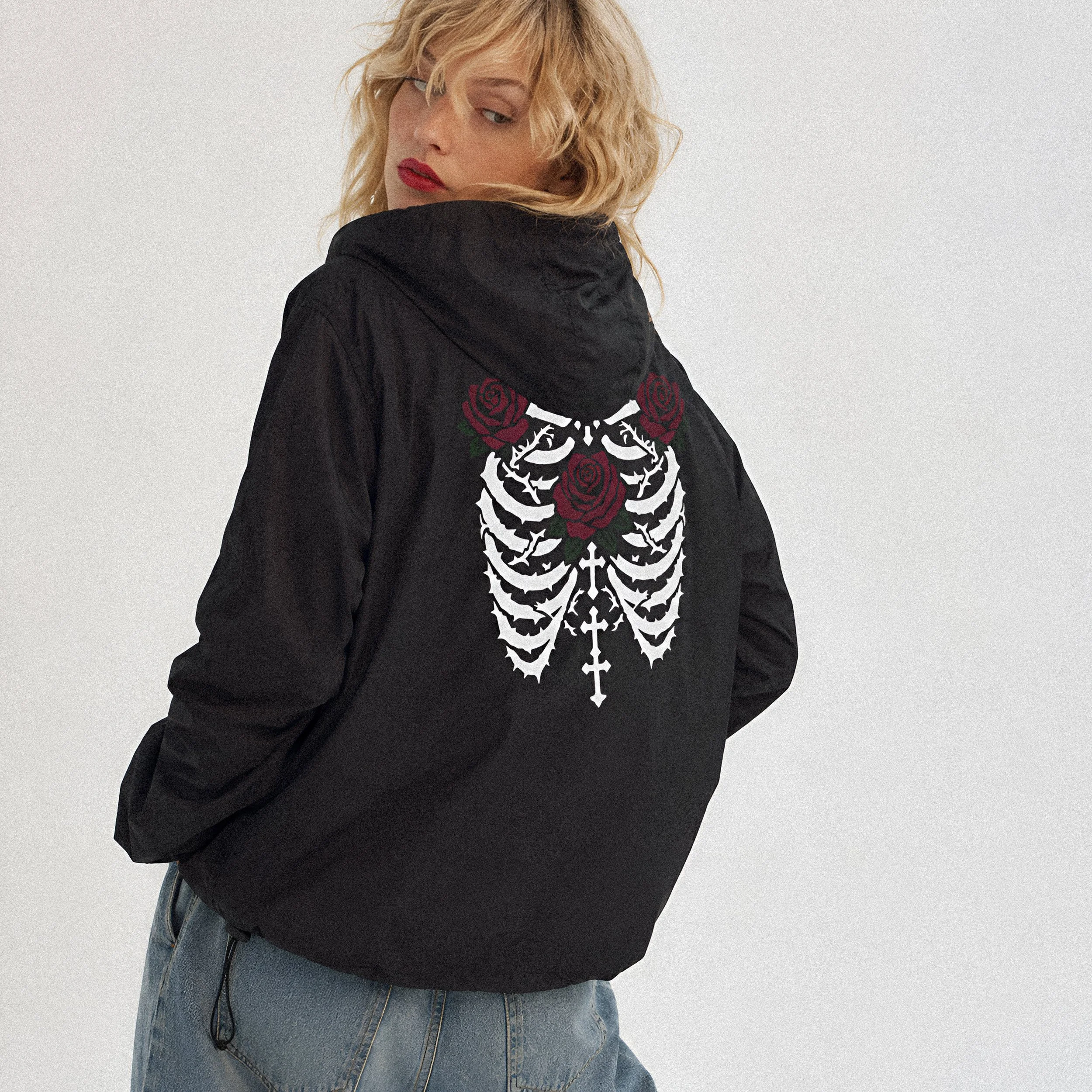Sacred Bones Windbreaker Jacket