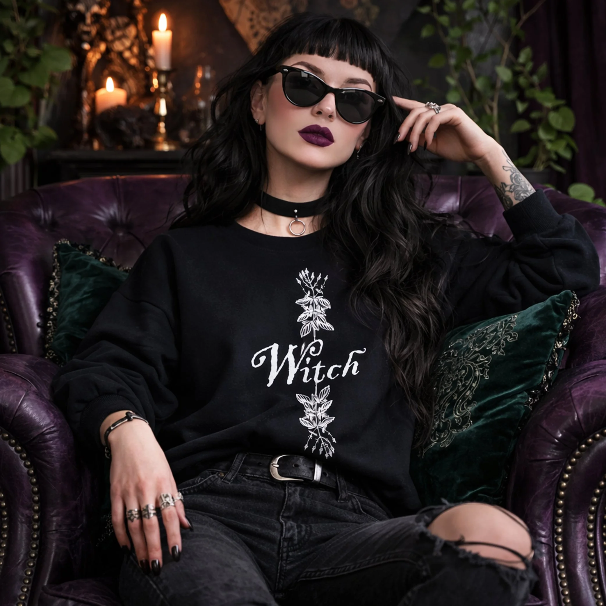 Witch Crewneck Sweatshirt