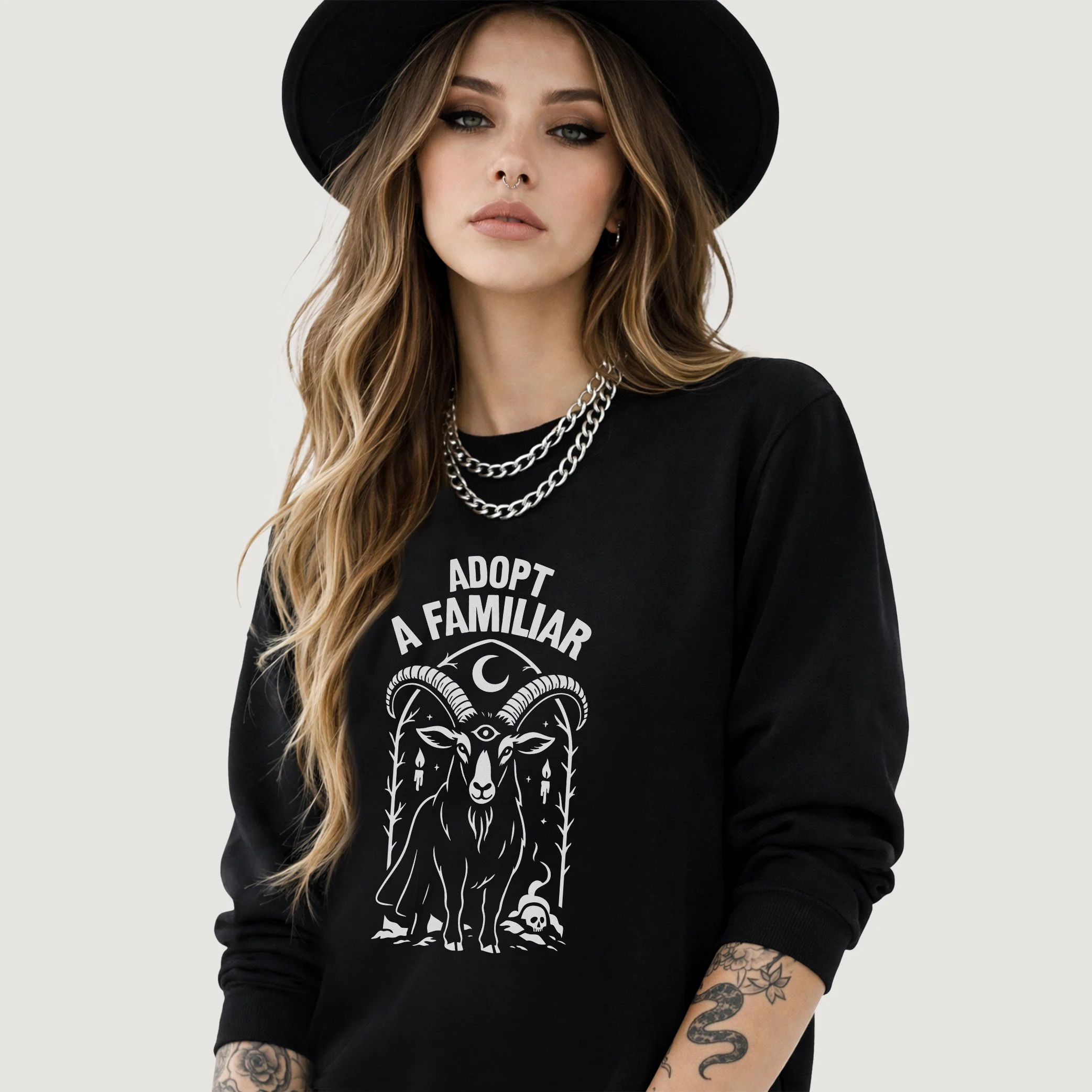Adopt A Familiar Unisex Crewneck Sweatshirt