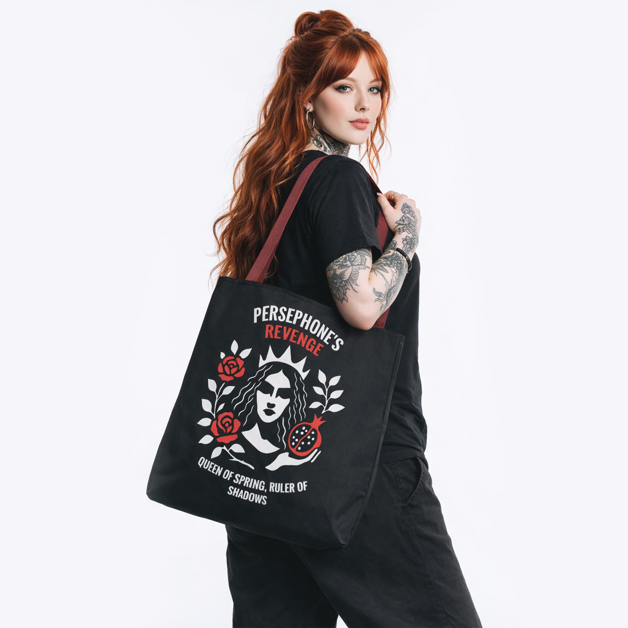 Persephone's Revenge Large Tote Bag