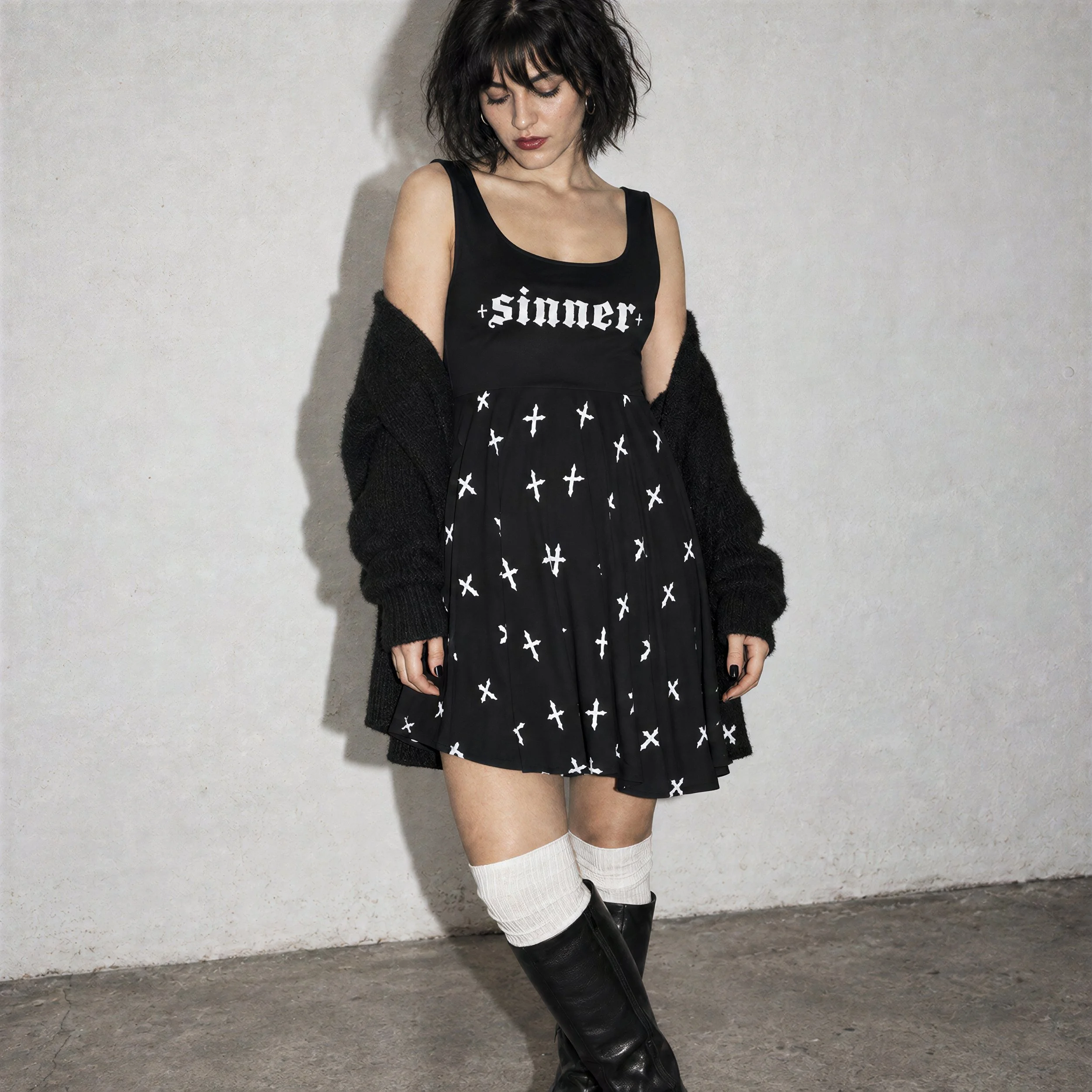 Sinner Skater Dress