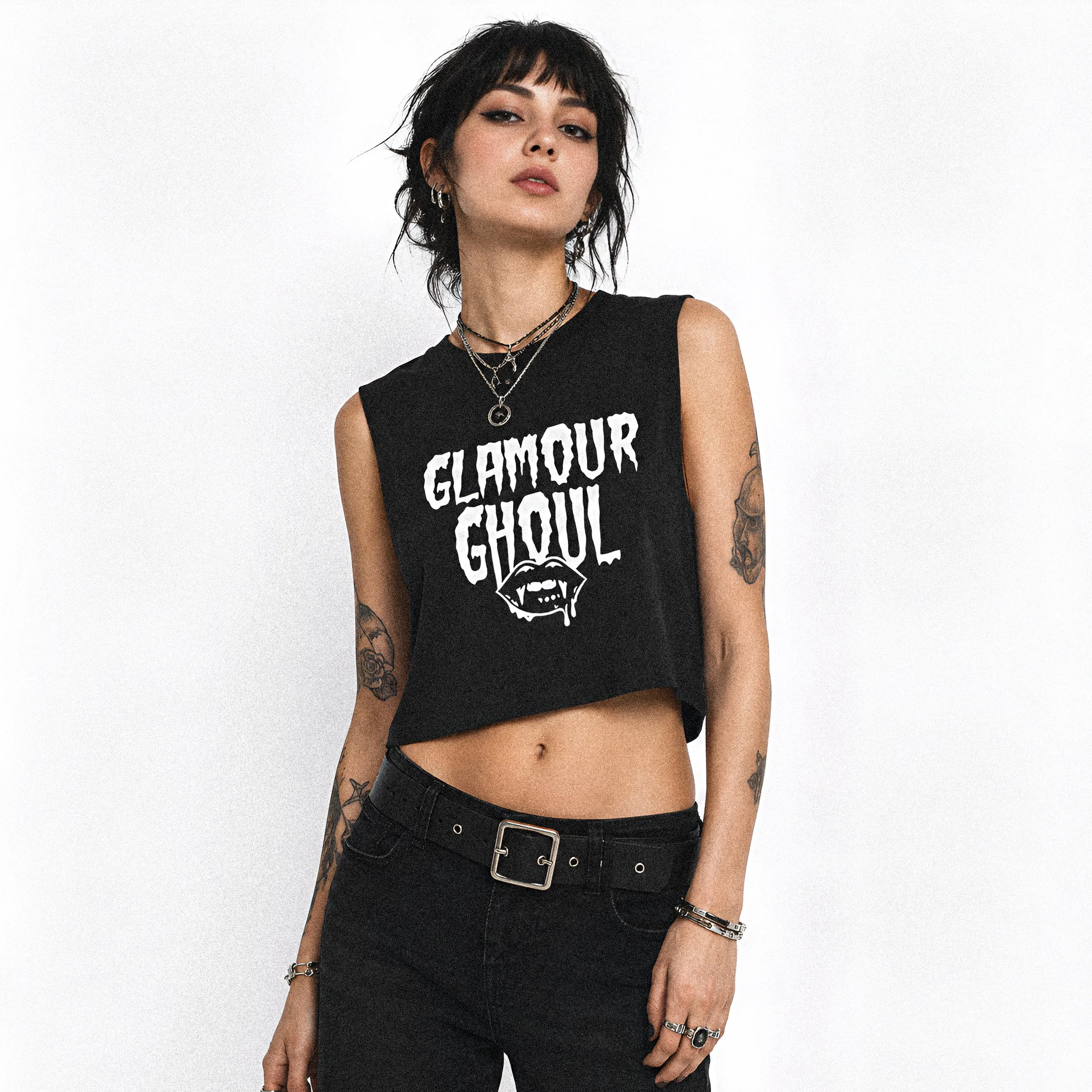 Glamour Ghoul Crop Top