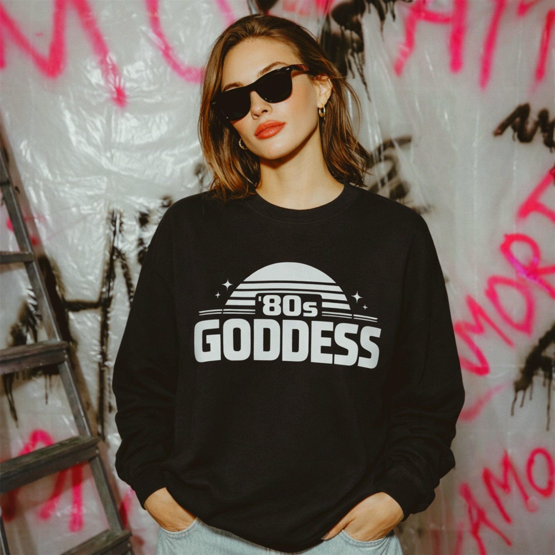 '80s Goddess Sweatshirt