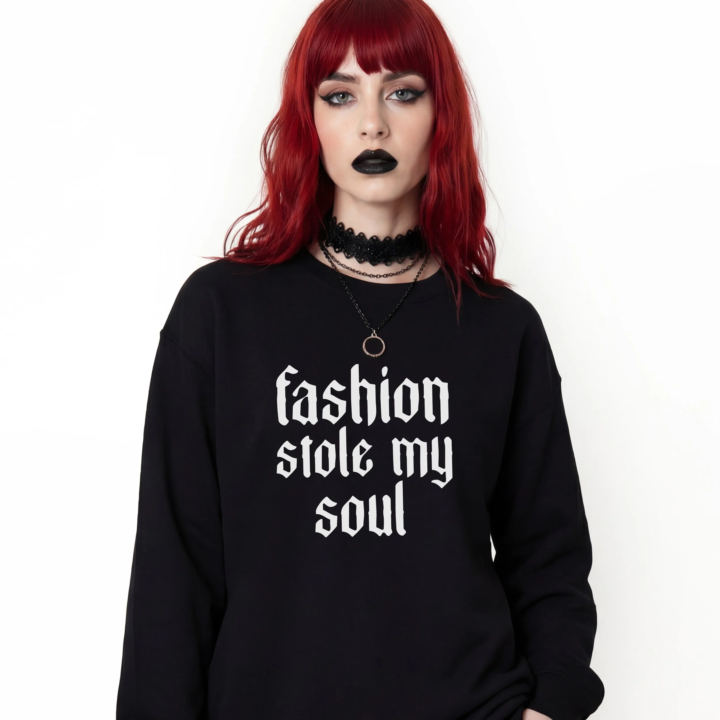 Fashion Stole My Soul Sweatshirt