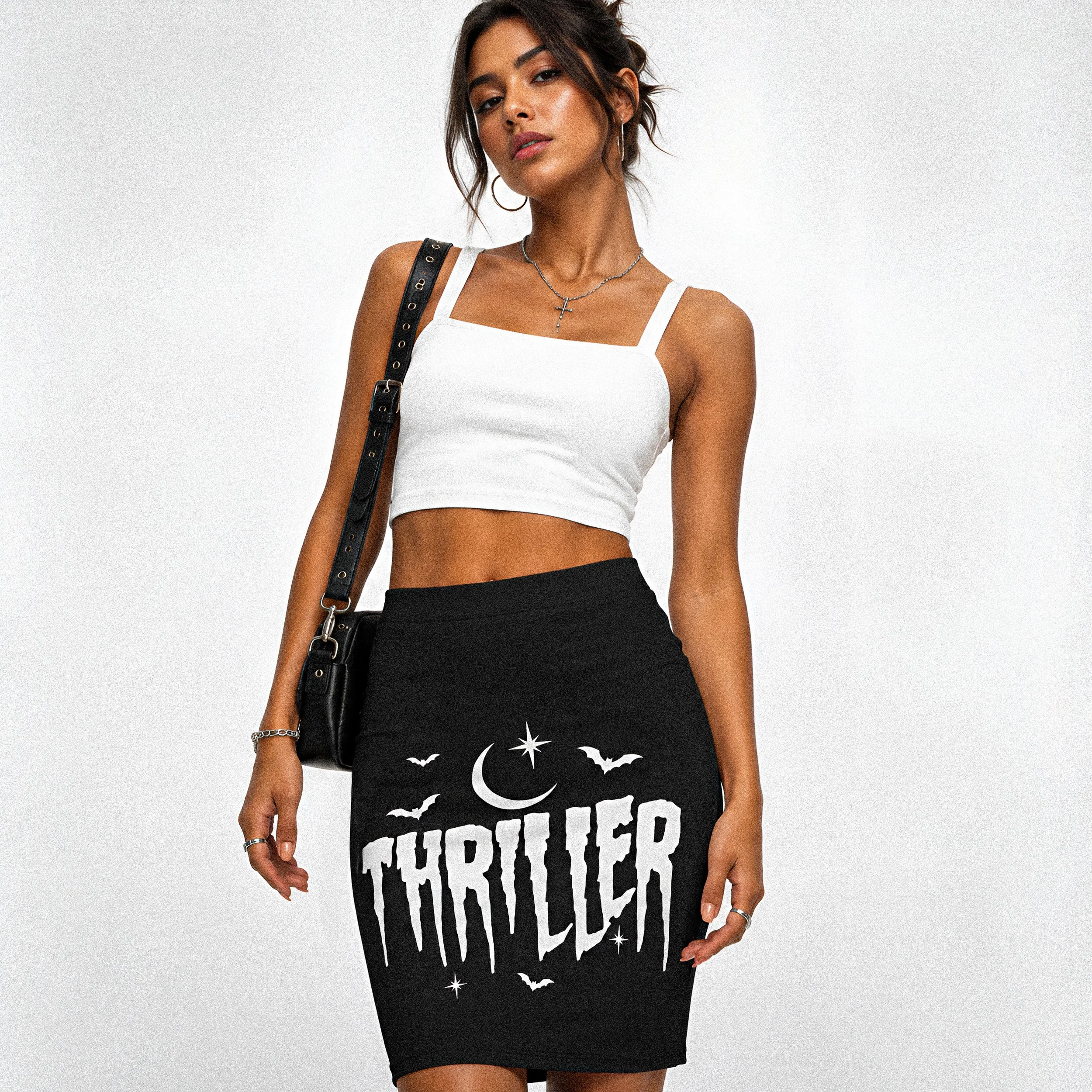 Thriller Pencil Skirt