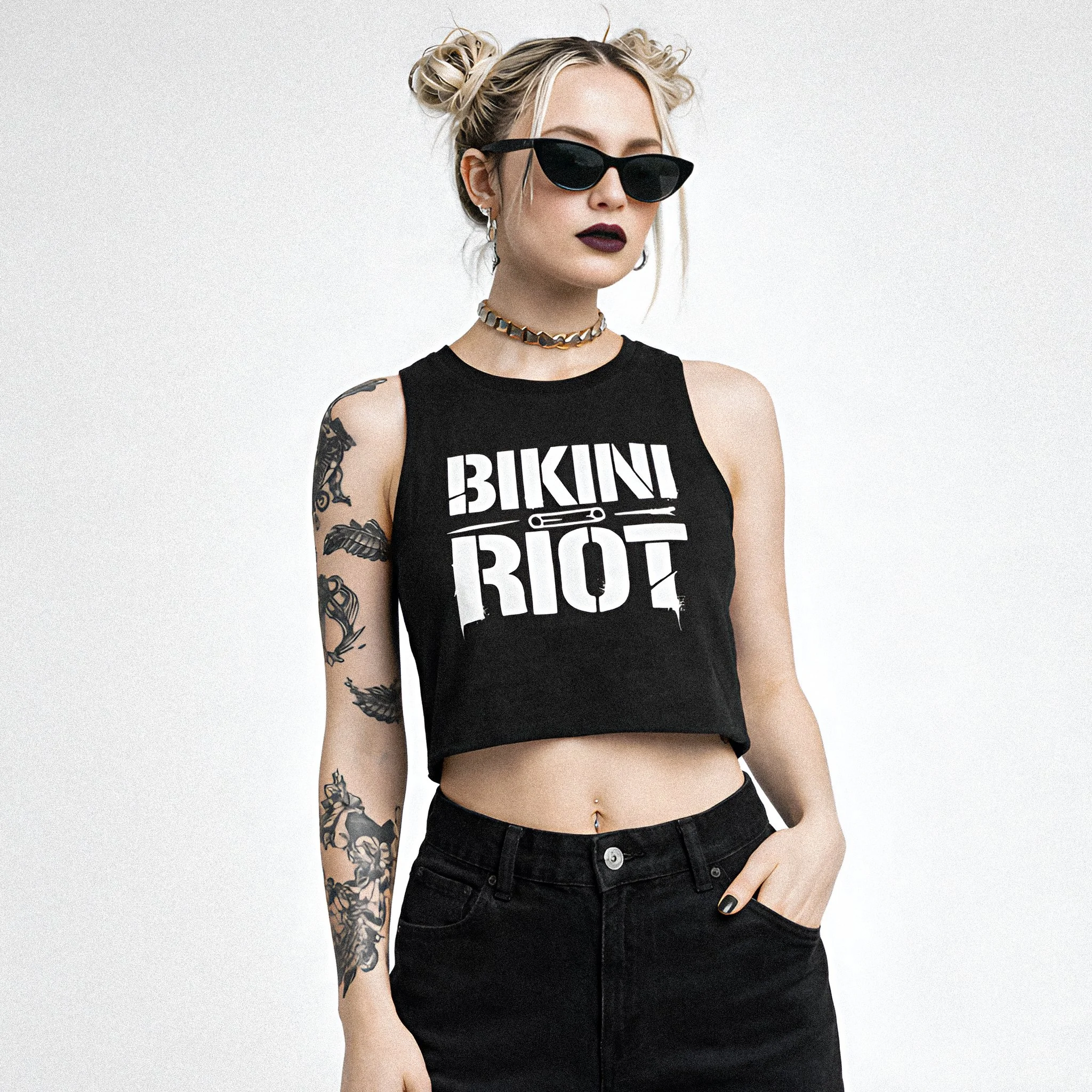 Bikini Riot Crop Top