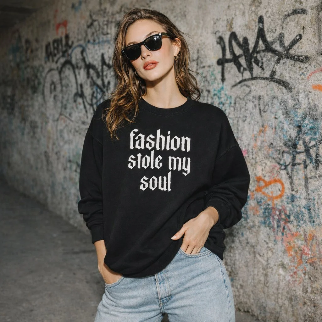 Fashion Stole My Soul Sweatshirt