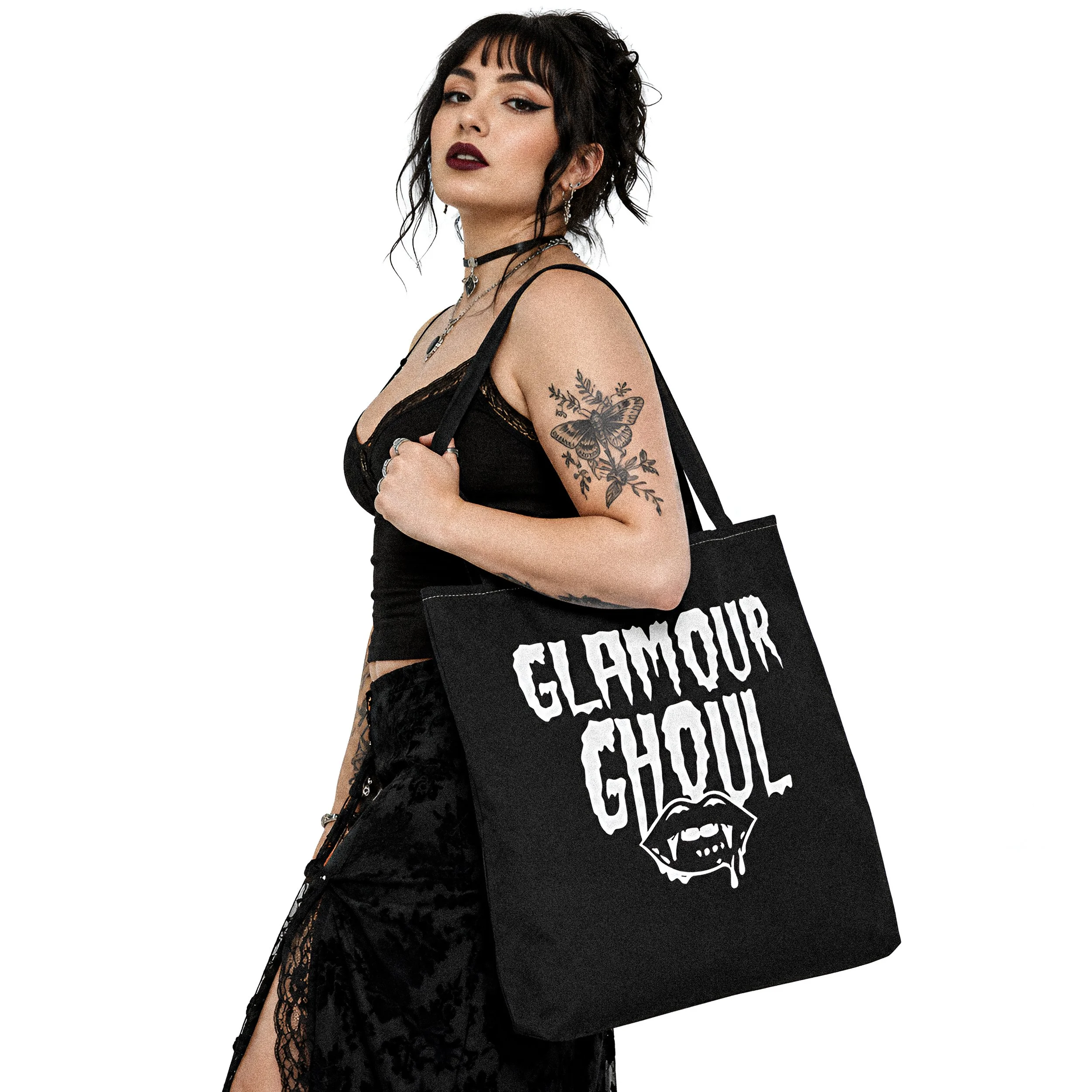 Glamour Ghoul Tote Bag