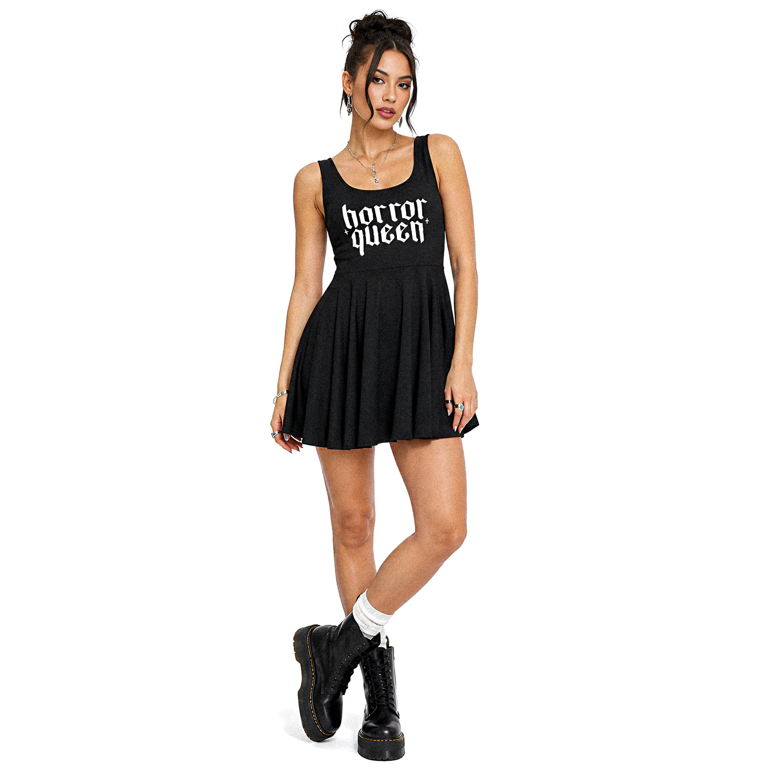 Horror Queen Skater Dress