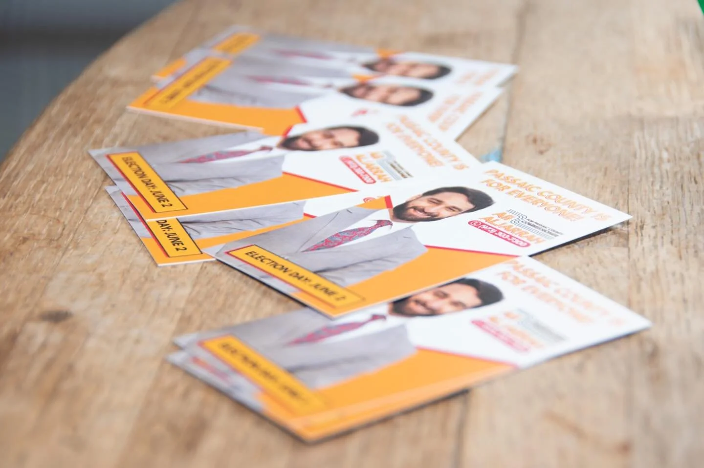 Amid a surge in progressive enthusiasm in New Jersey, @alihaljarrah launched his campaign for Passaic County Commissioner today. The longtime @cairactionnj organizer was introduced by supporters and allies from @blm_paterson @climaterevolutionnj and 