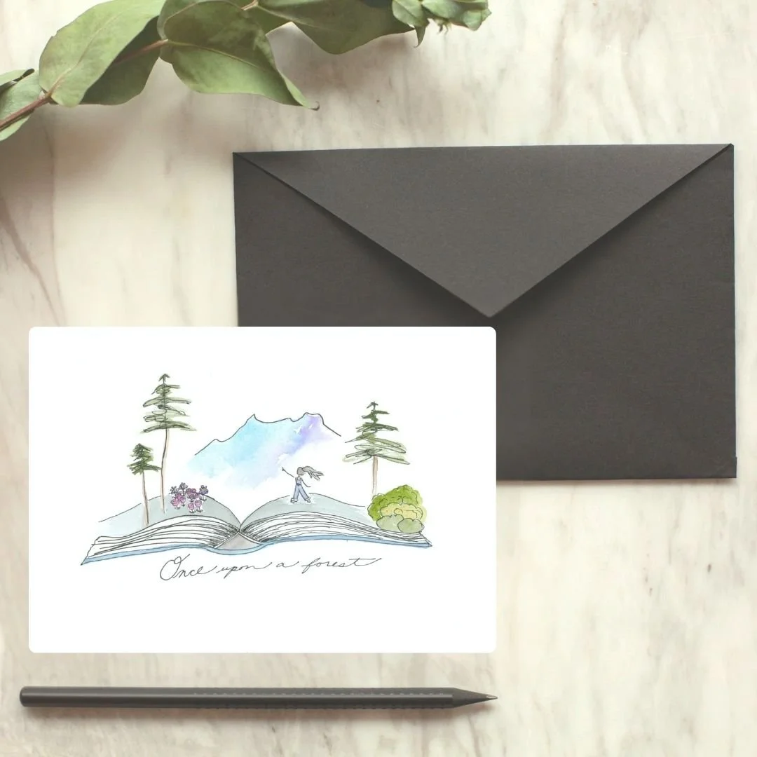 "Once Upon a Forest" Greeting Card