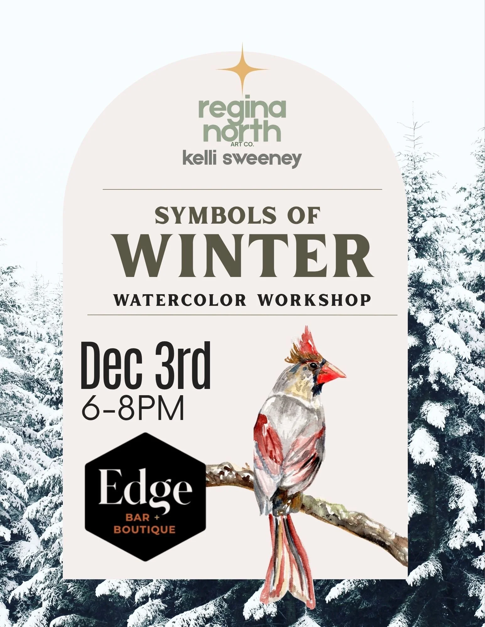 December- Winter Watercolor Workshop