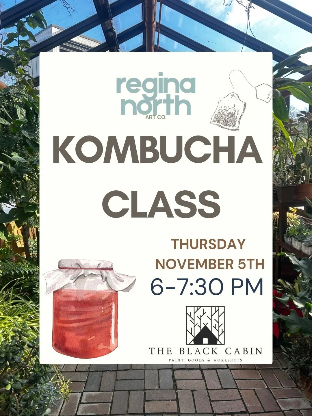 November- Kombucha Informational Workshop