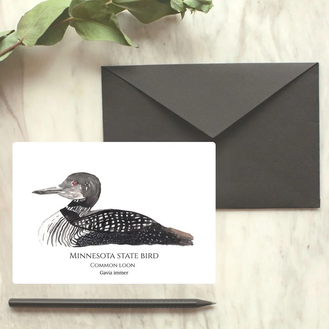 Common Loon - Minnesota State Bird Greeting Card