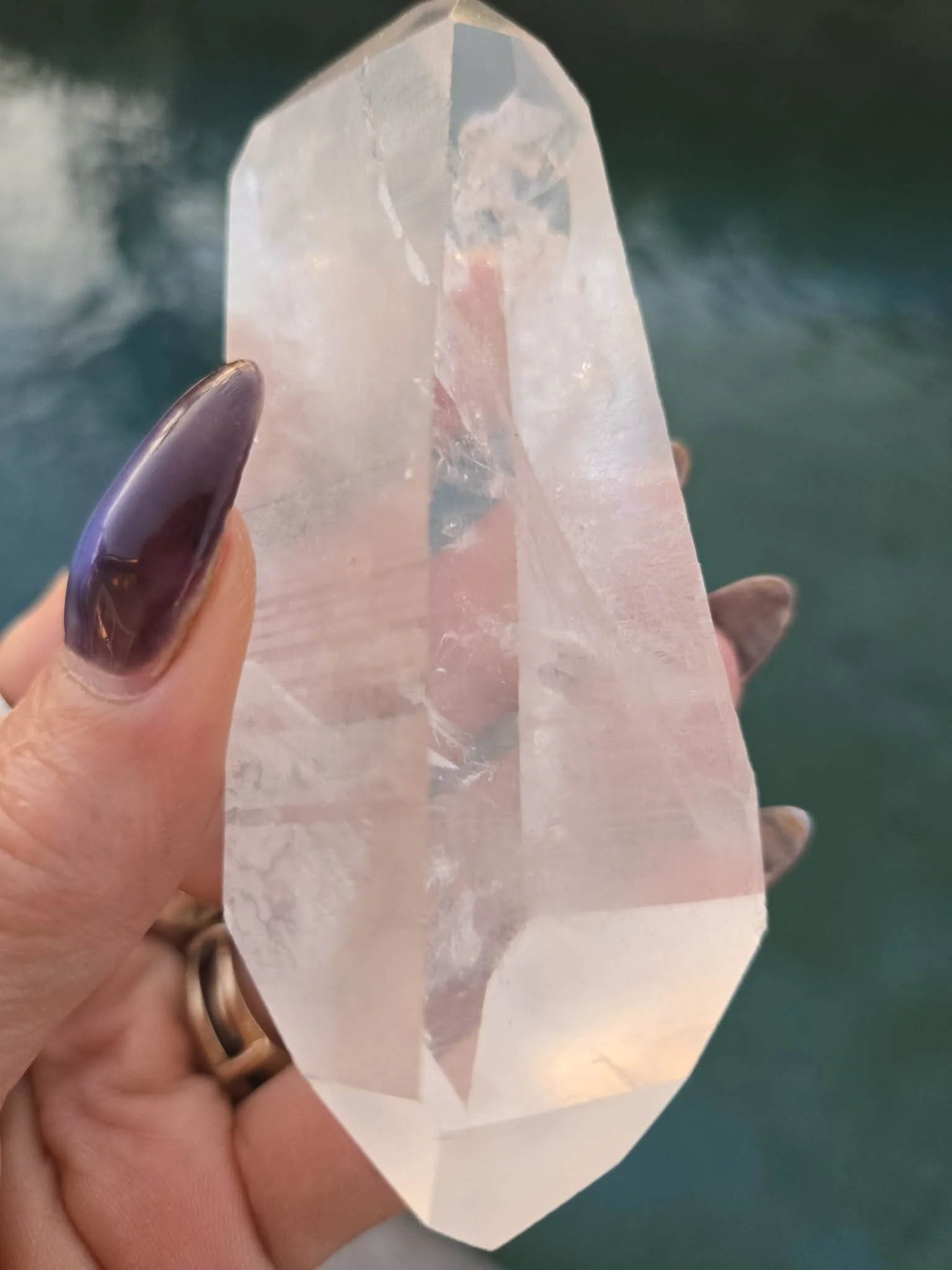 Lemurian Double Terminated Wand Medium