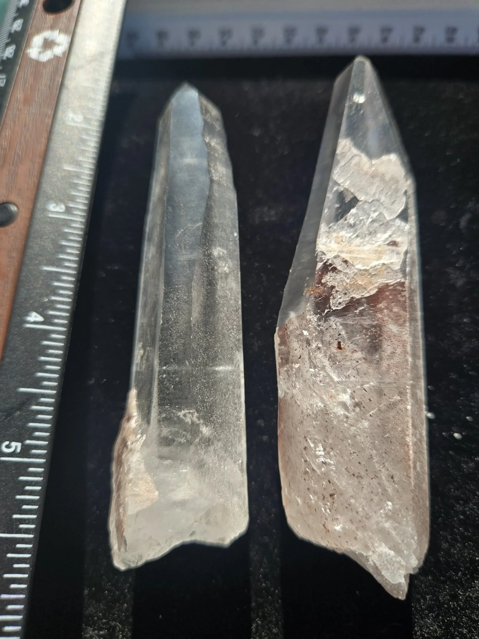 Extra Large Lemurian Seed Laser Wand Pink