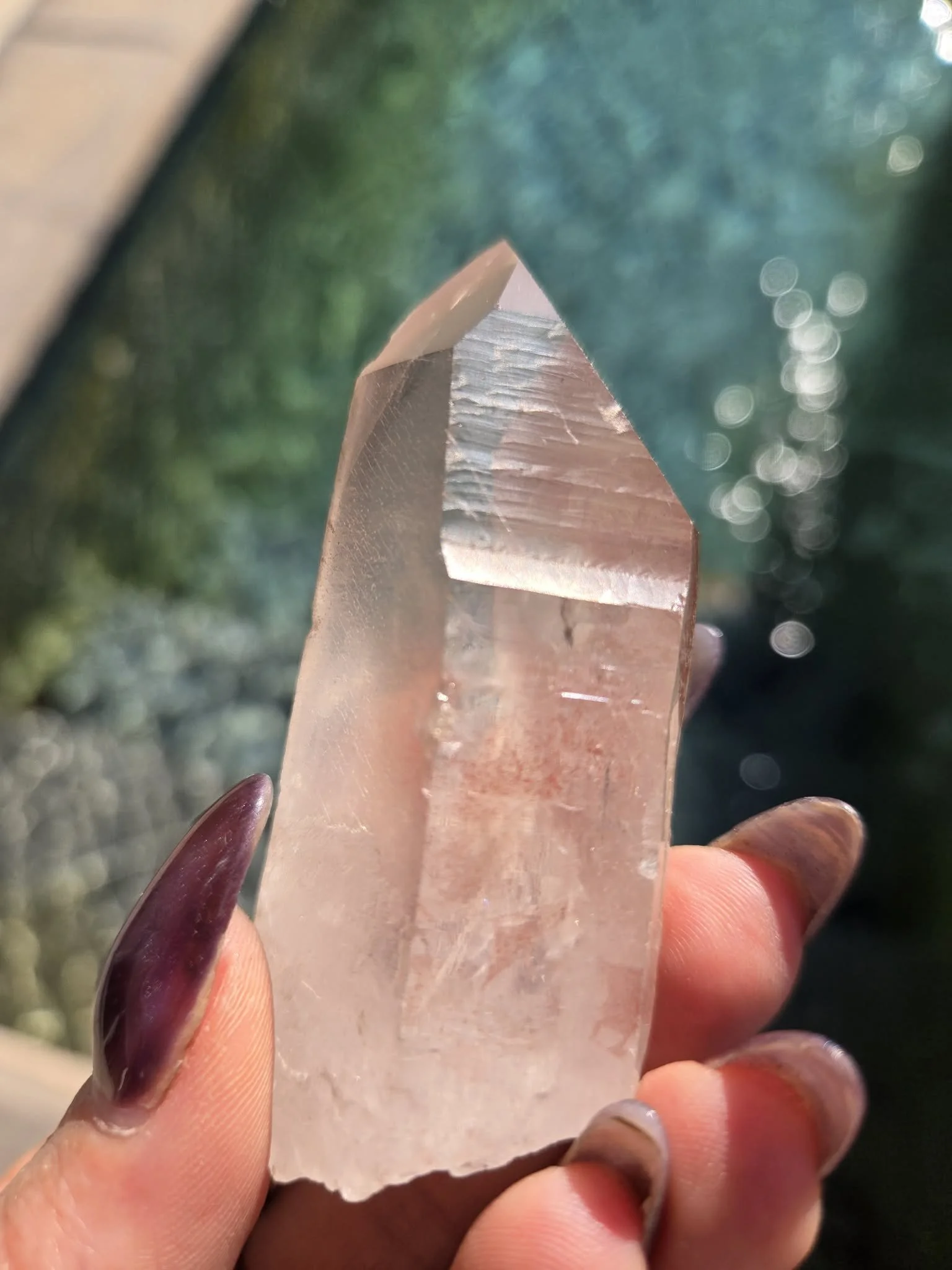 Lithium Lemurian Crystal
