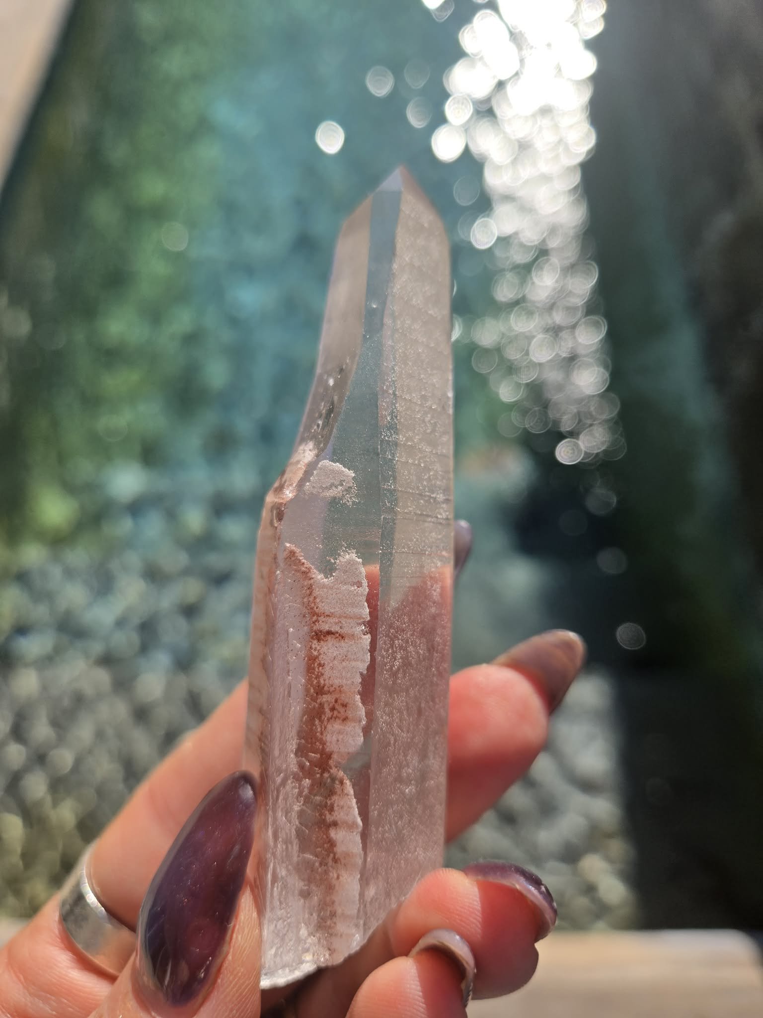 Lithium Lemurian Crystal Temple Wand
