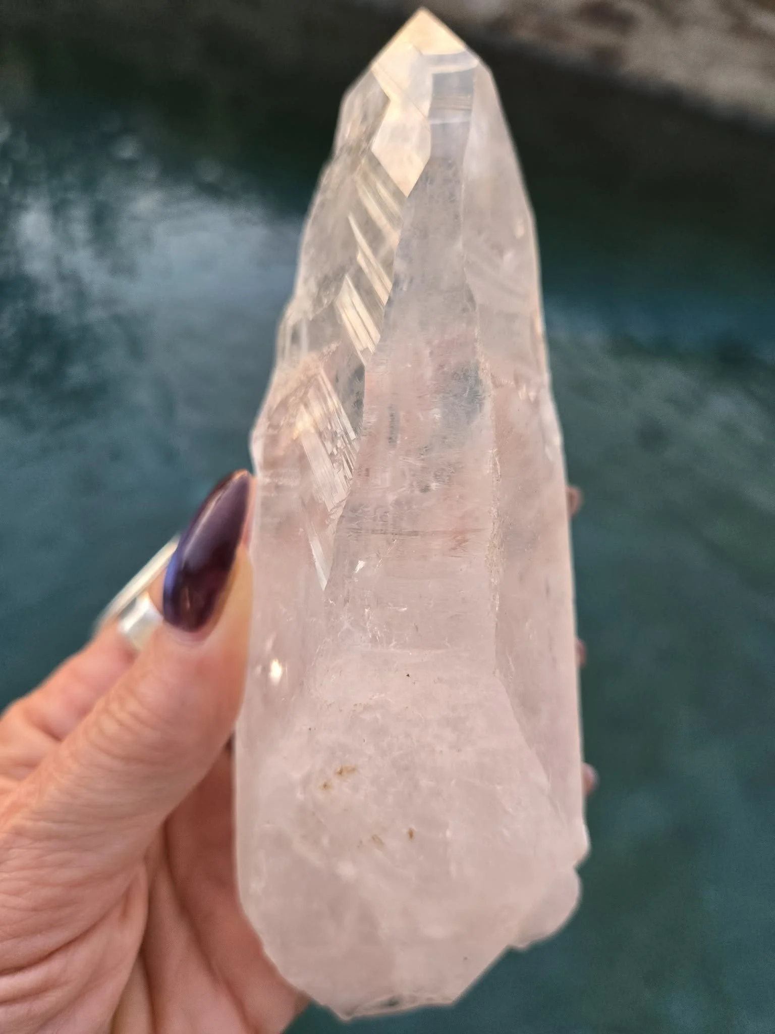 Atlantean Lemurian Quartz Self Healed and DT