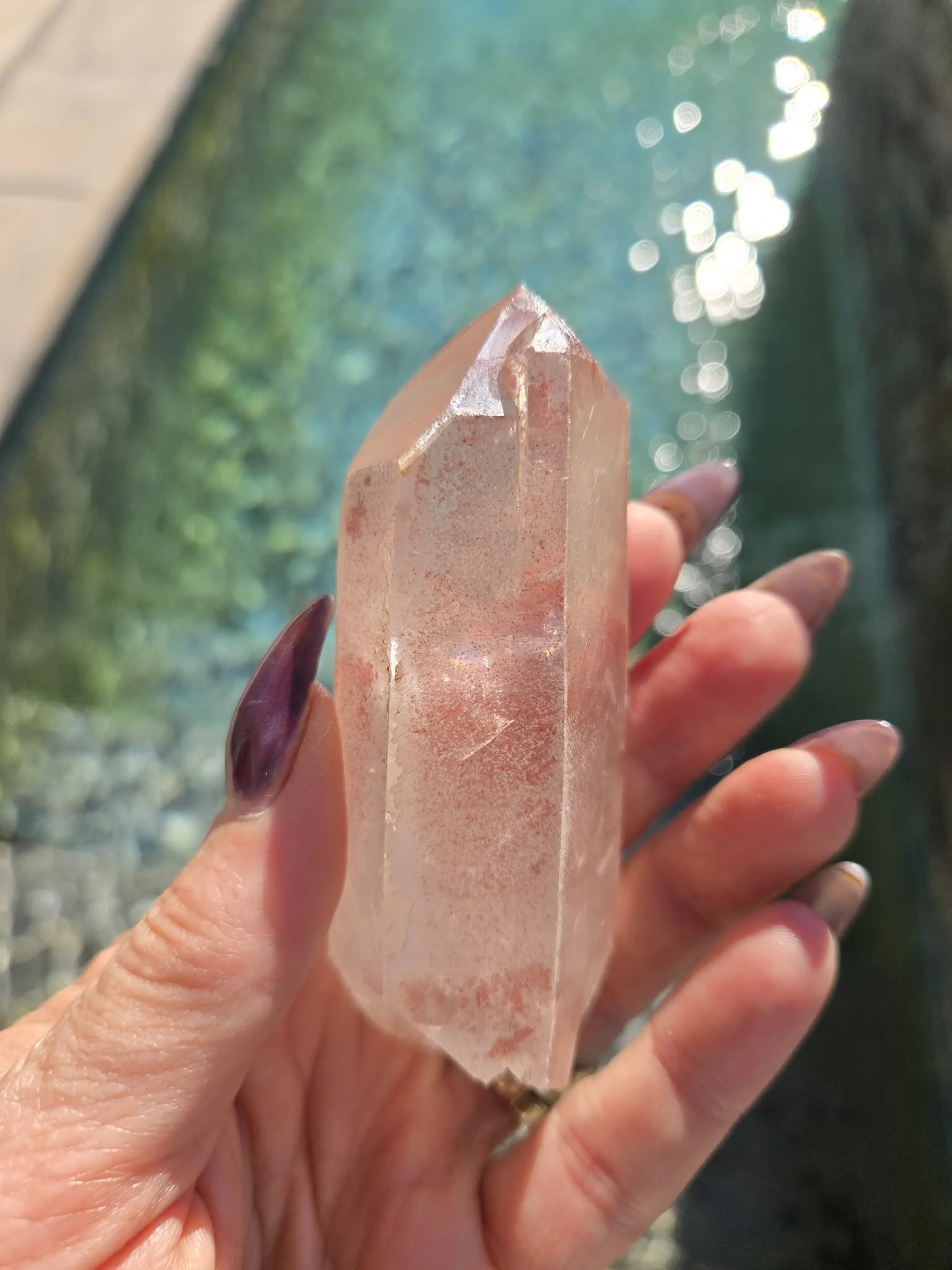 Lithium Lemurian Temple Crystal