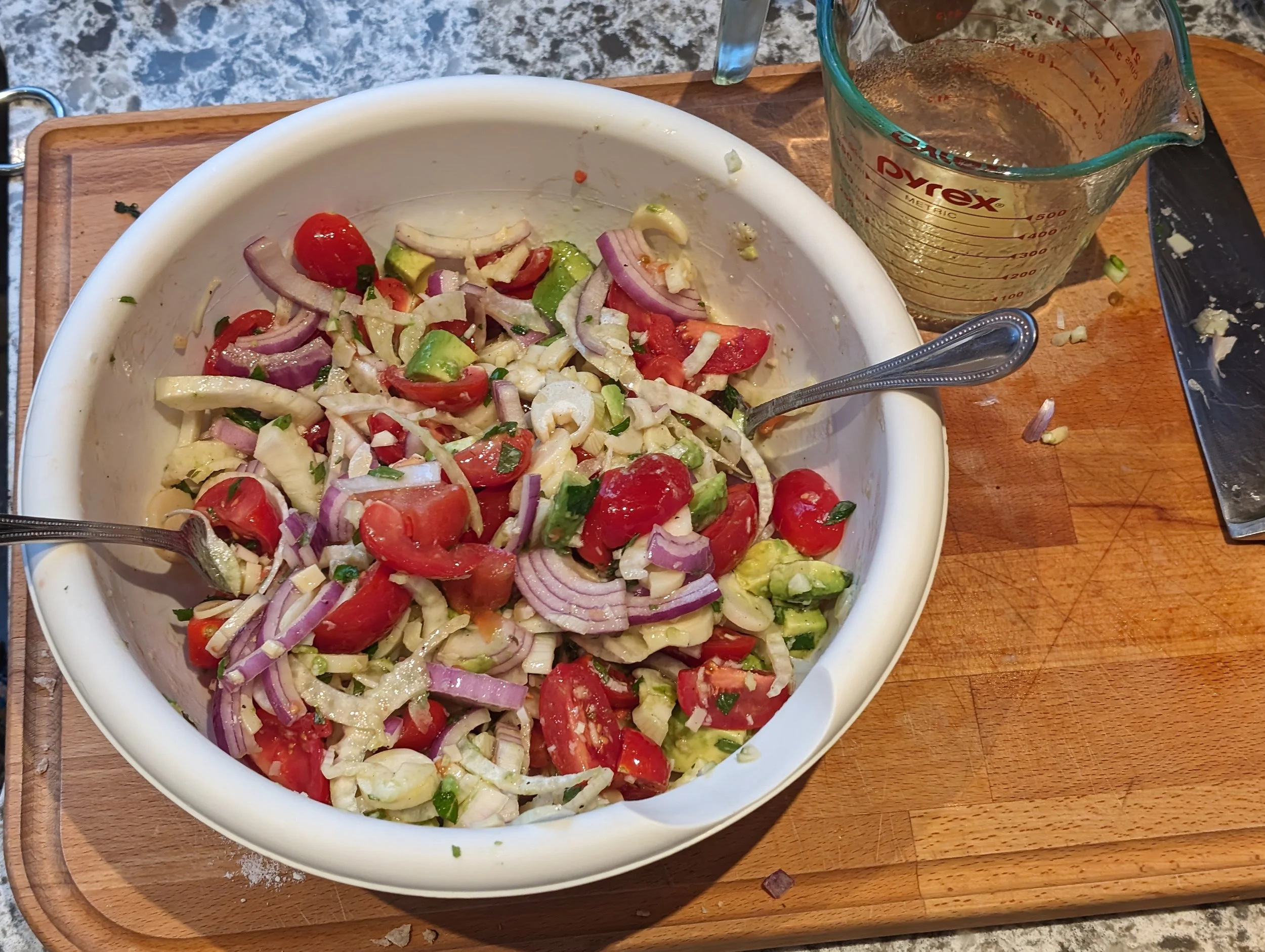 International Cooking Series: Brazil, Salada de Palmitos