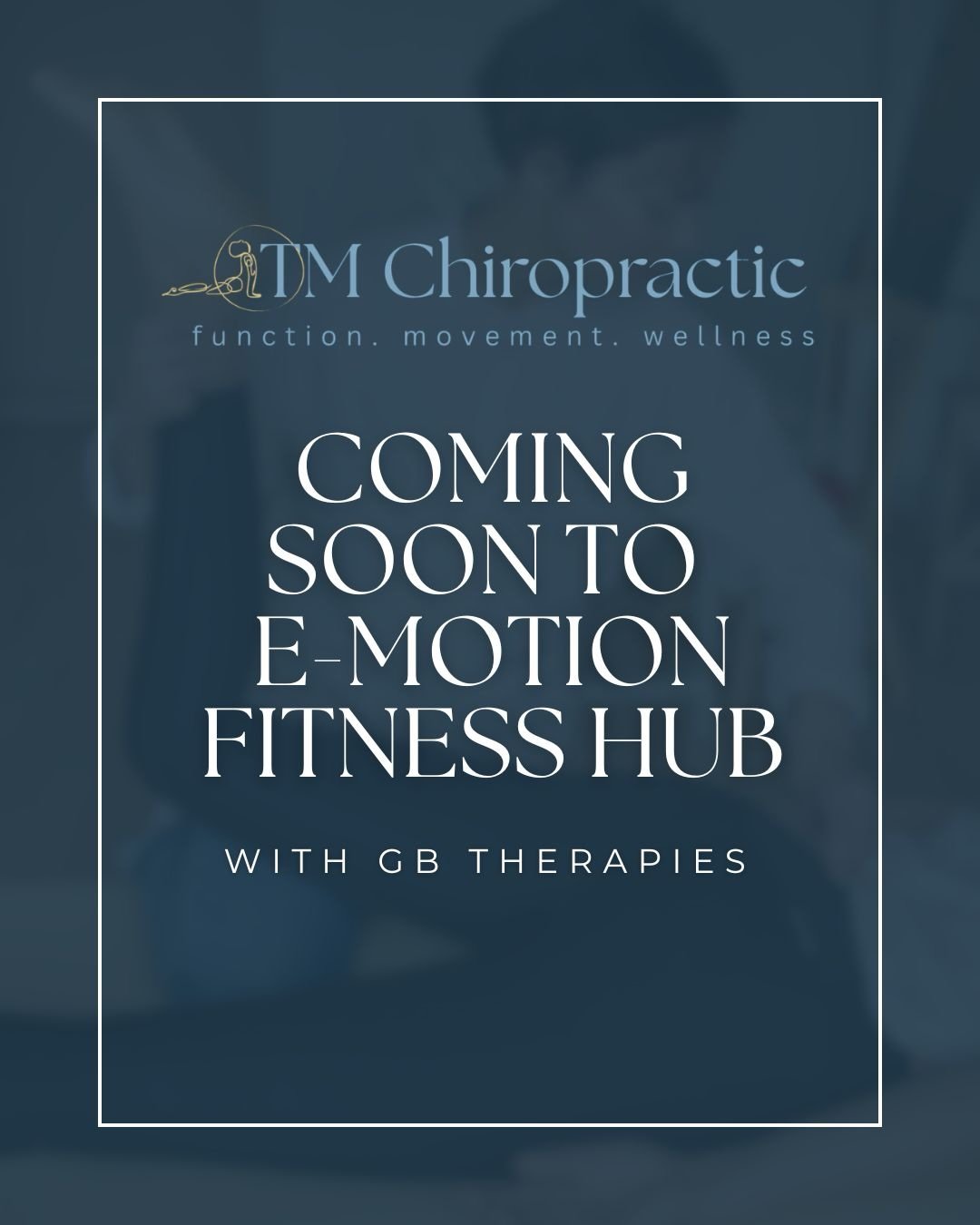Huge thanks to @gbtherapies and @emotionfitnesshub for having me on board. Bookings available from the 5th March 2026. Looking forward to getting started! 

#chiropracticcare #functionmovementwellness
