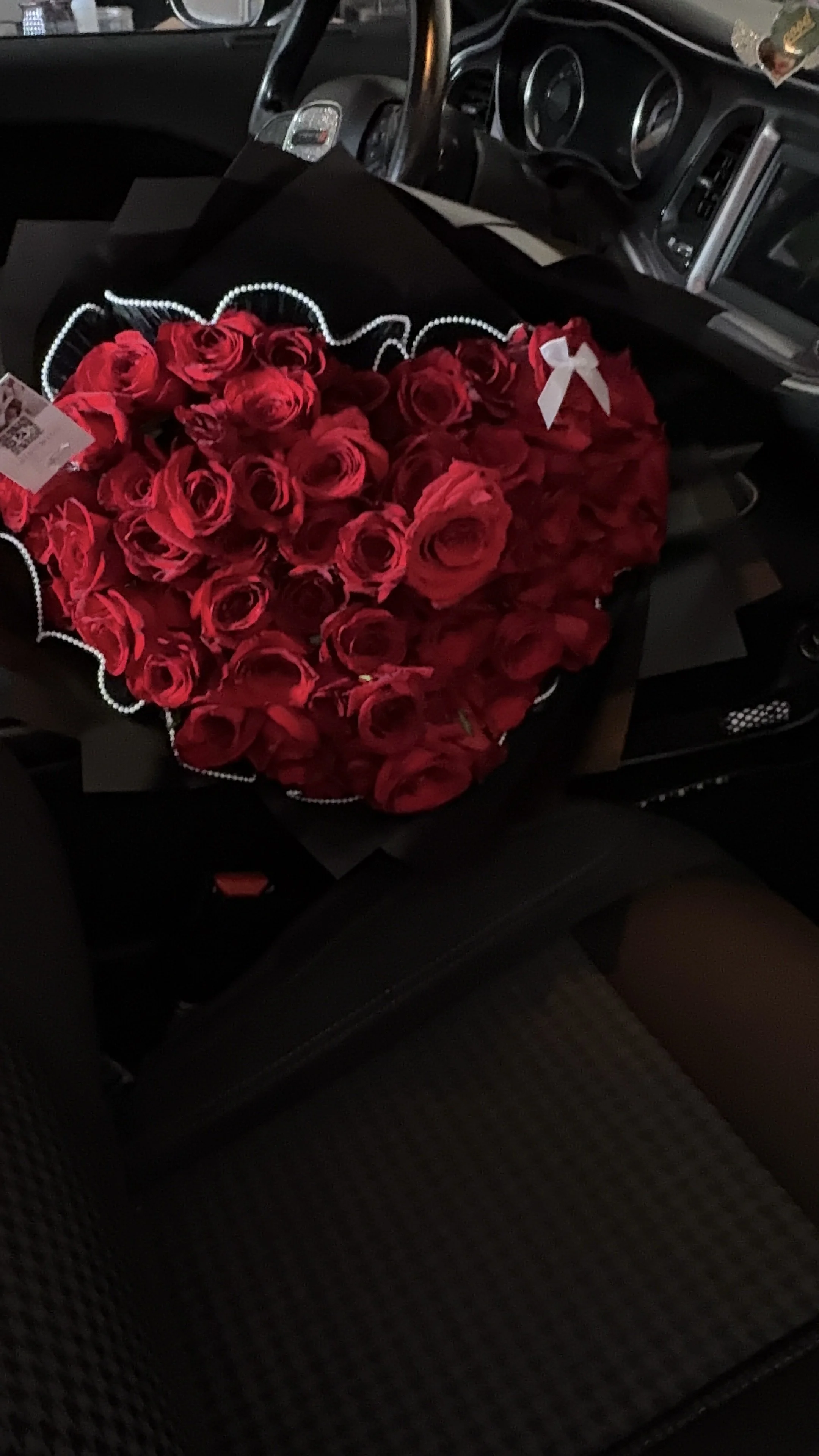 Heart Shaped Rose Bouquet