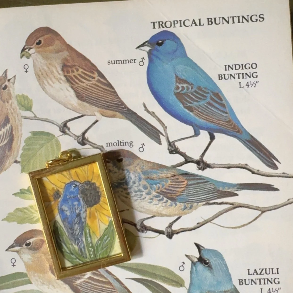 CUSTOM WATERCOLOR PENDANT