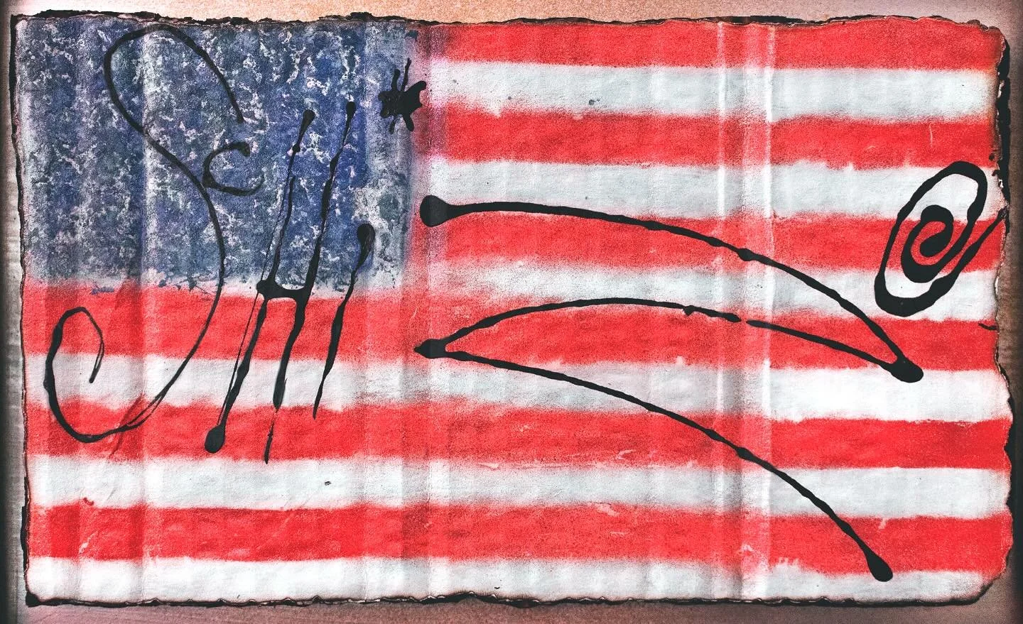 &ldquo;LOGO&rdquo;
Circa December 2024
Acrylic, spray paint, &amp; watercolor on cardboard.
Self explanatory.