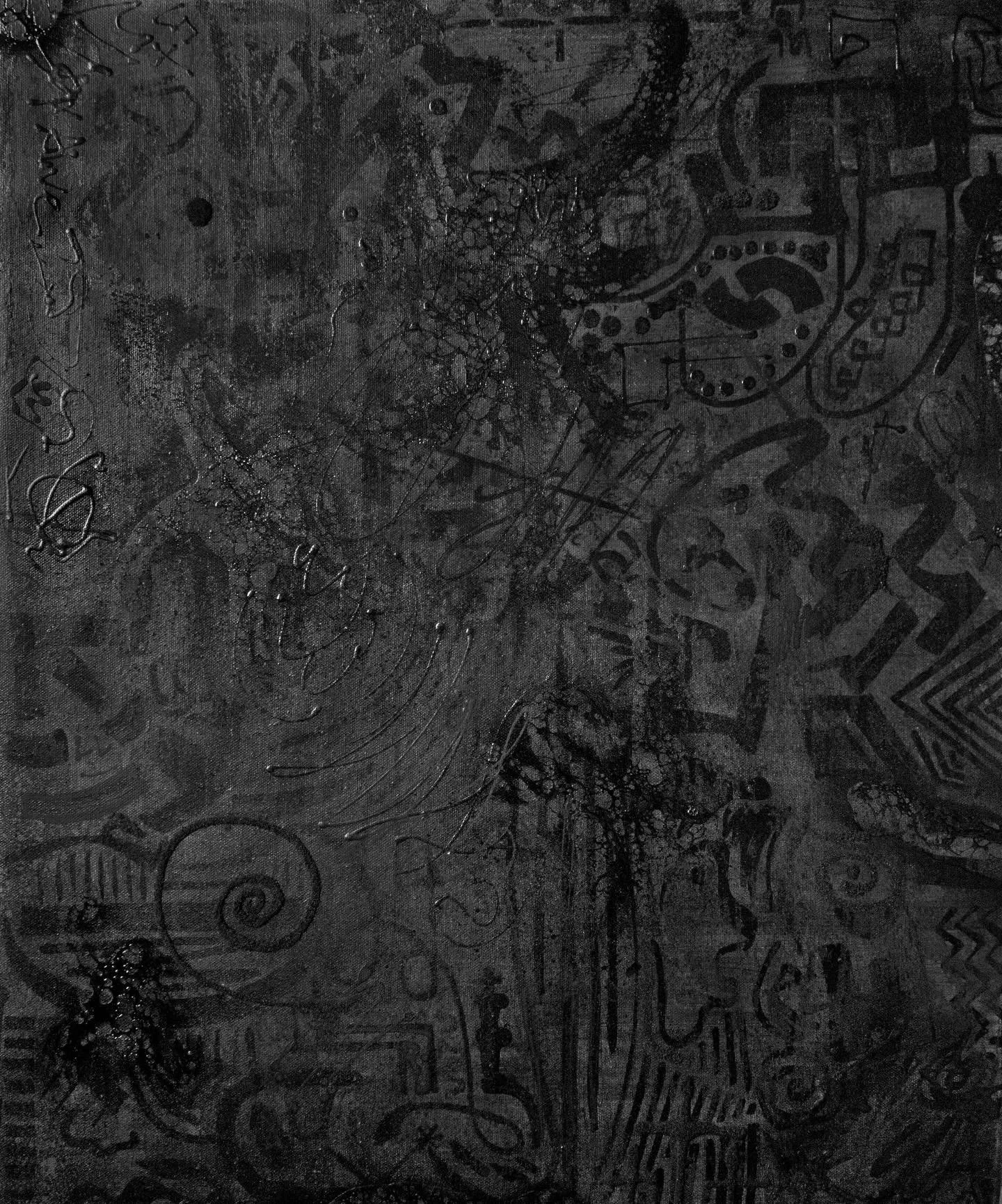 &ldquo;VENOM&rdquo;.
20x24.
Circa 10/25
Ink, water color, acrylic, spray paint, and sand. 
&ldquo;Blessed are the poor in spirit, for theirs is the kingdom of heaven&rdquo;.