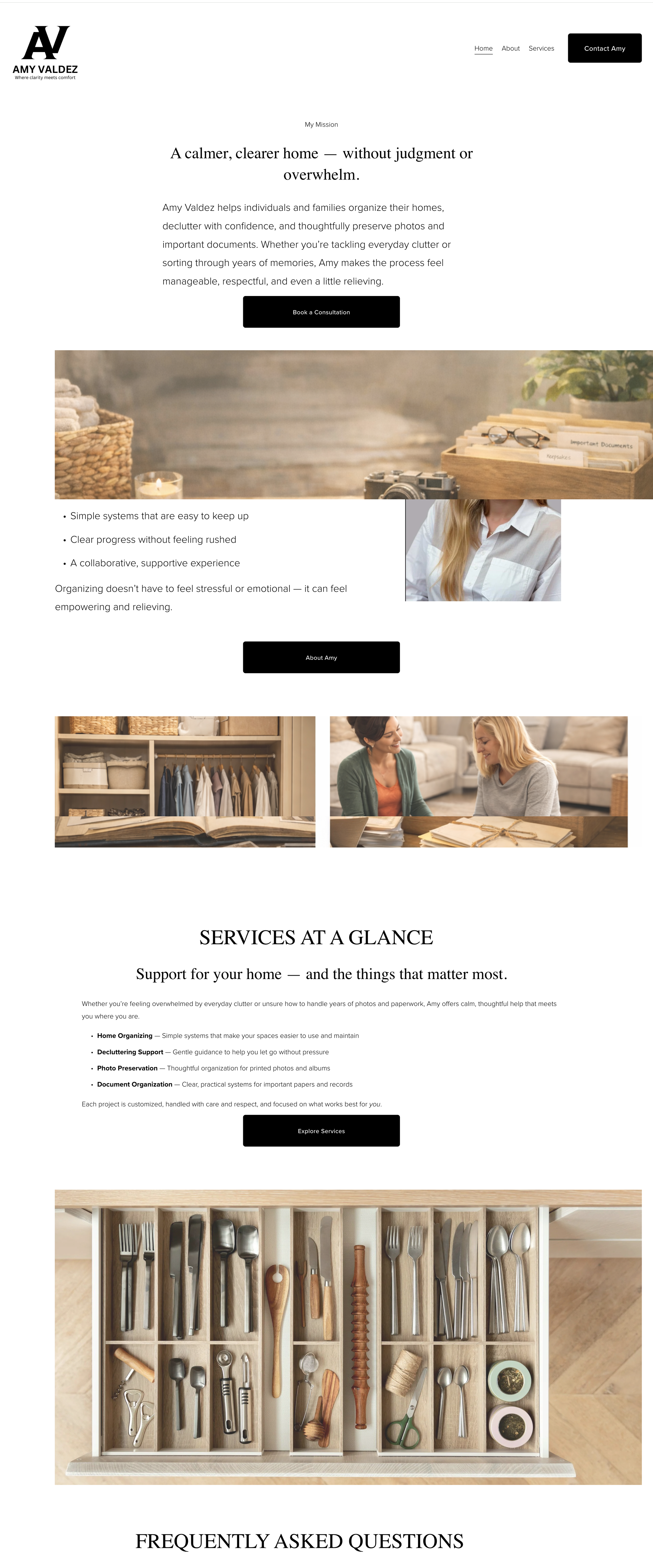 Amy Valdez Organizing