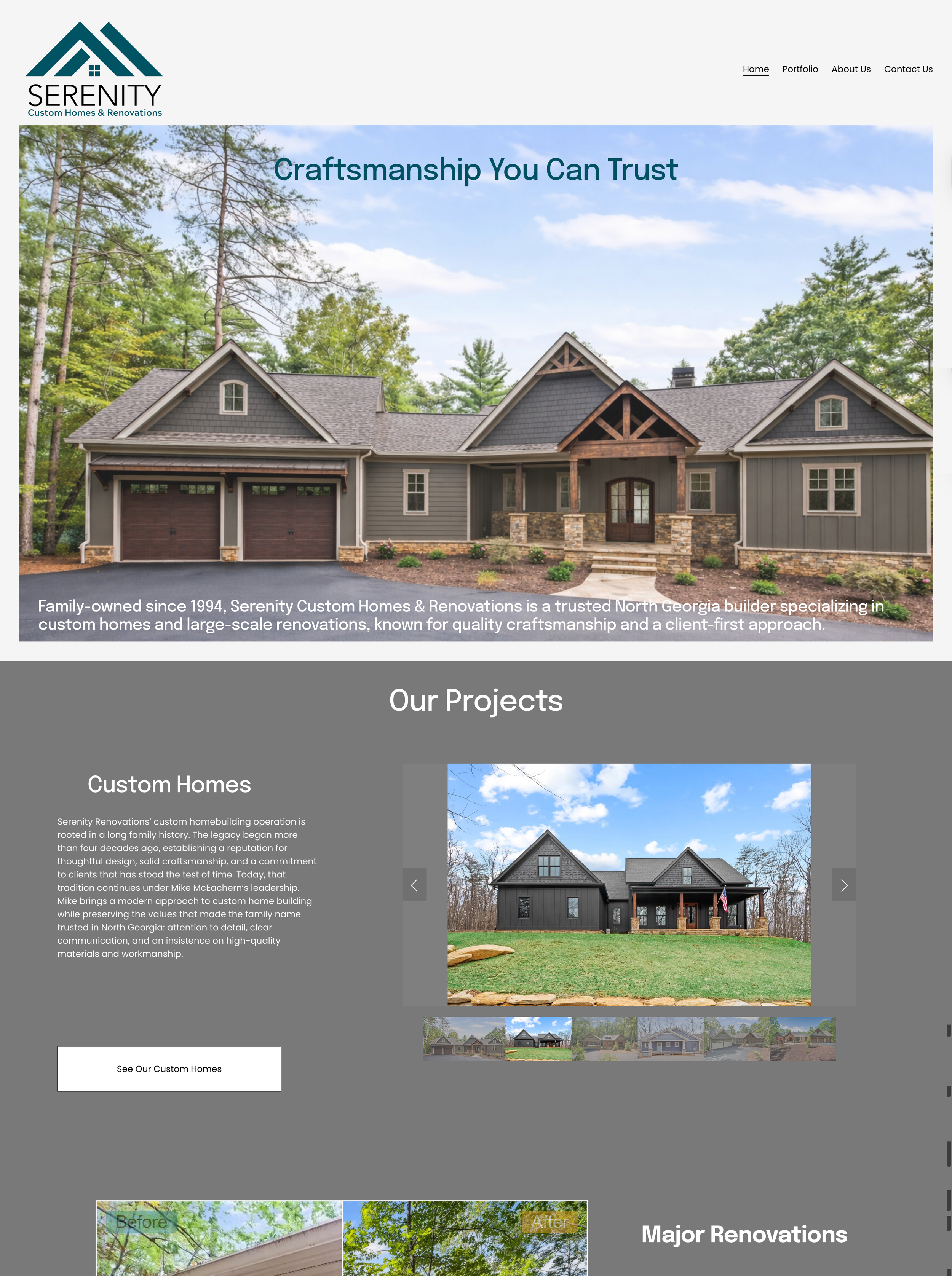 Serenity Custom Homes and Renovations