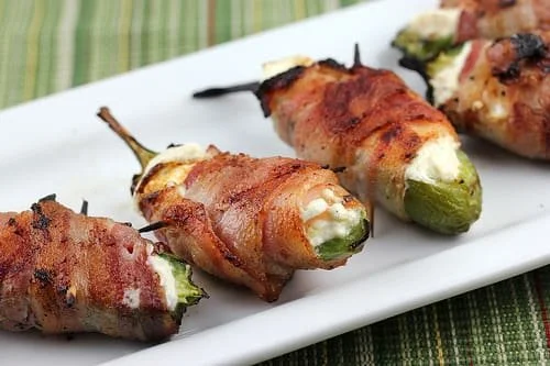 Bacon-Wrapped Jalapeño Poppers