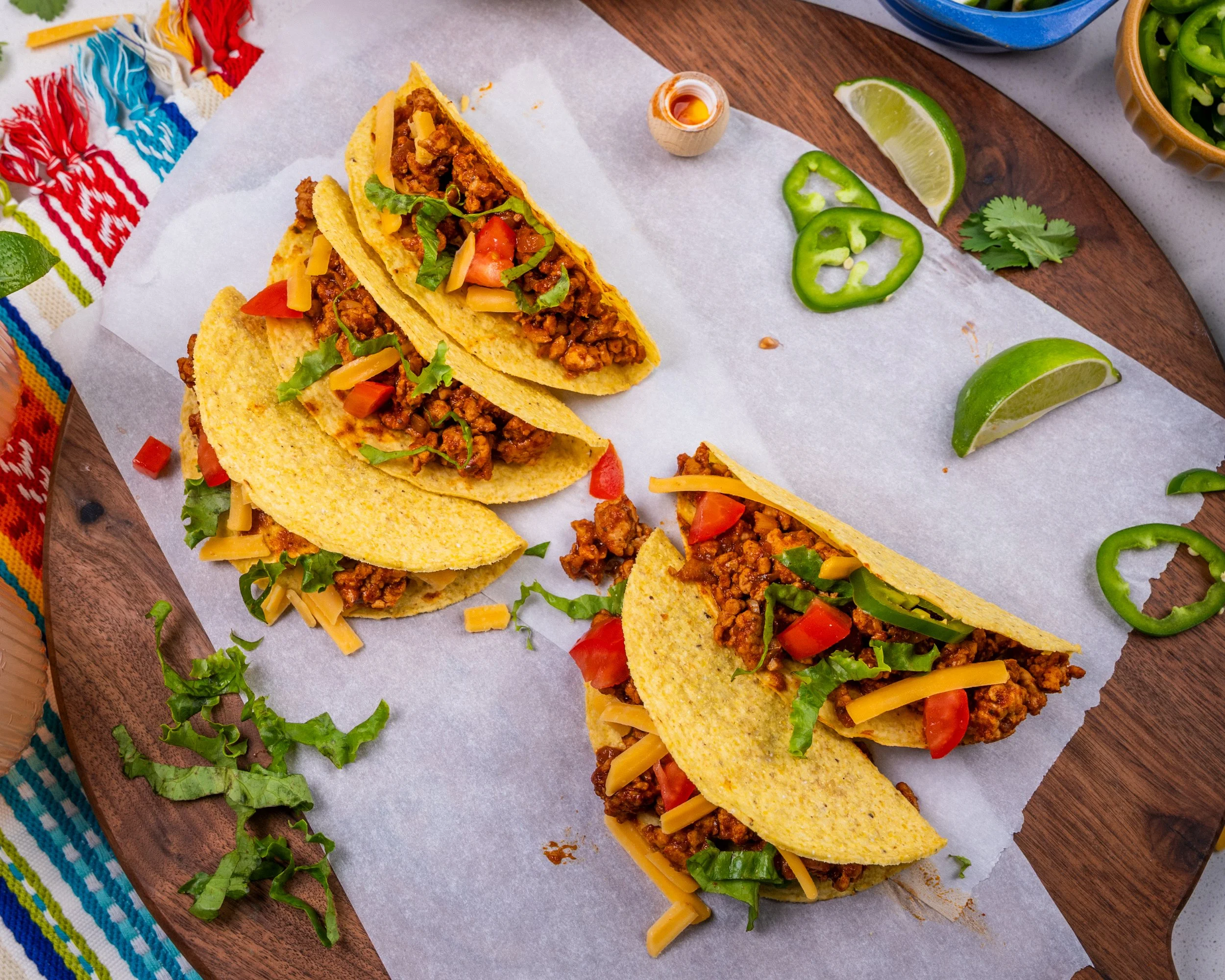 Quick &amp; Easy Ground Chicken Tacos 