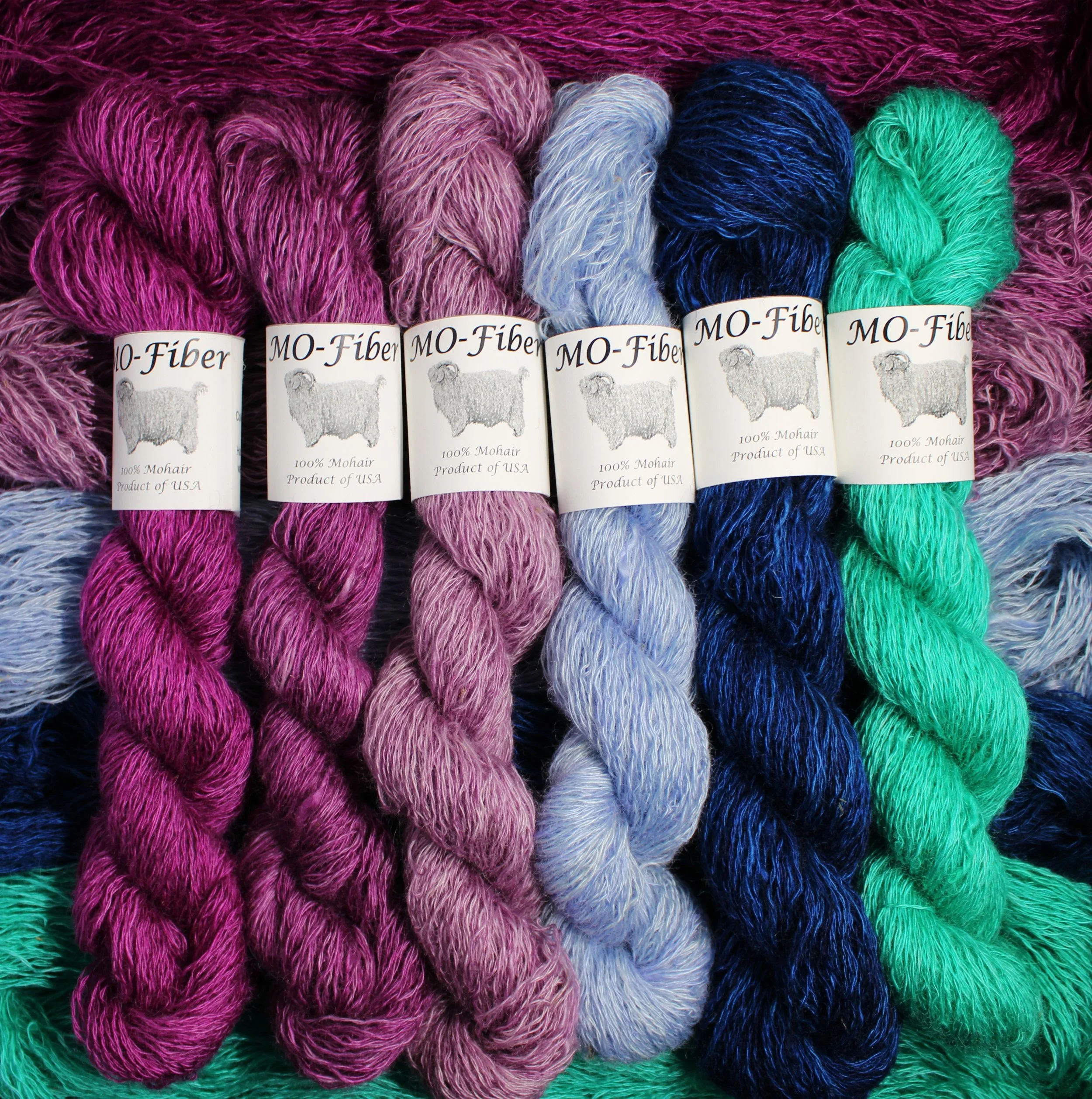 Galaxy Collection | Lace Weight Yarn | 100% Kid Mohair