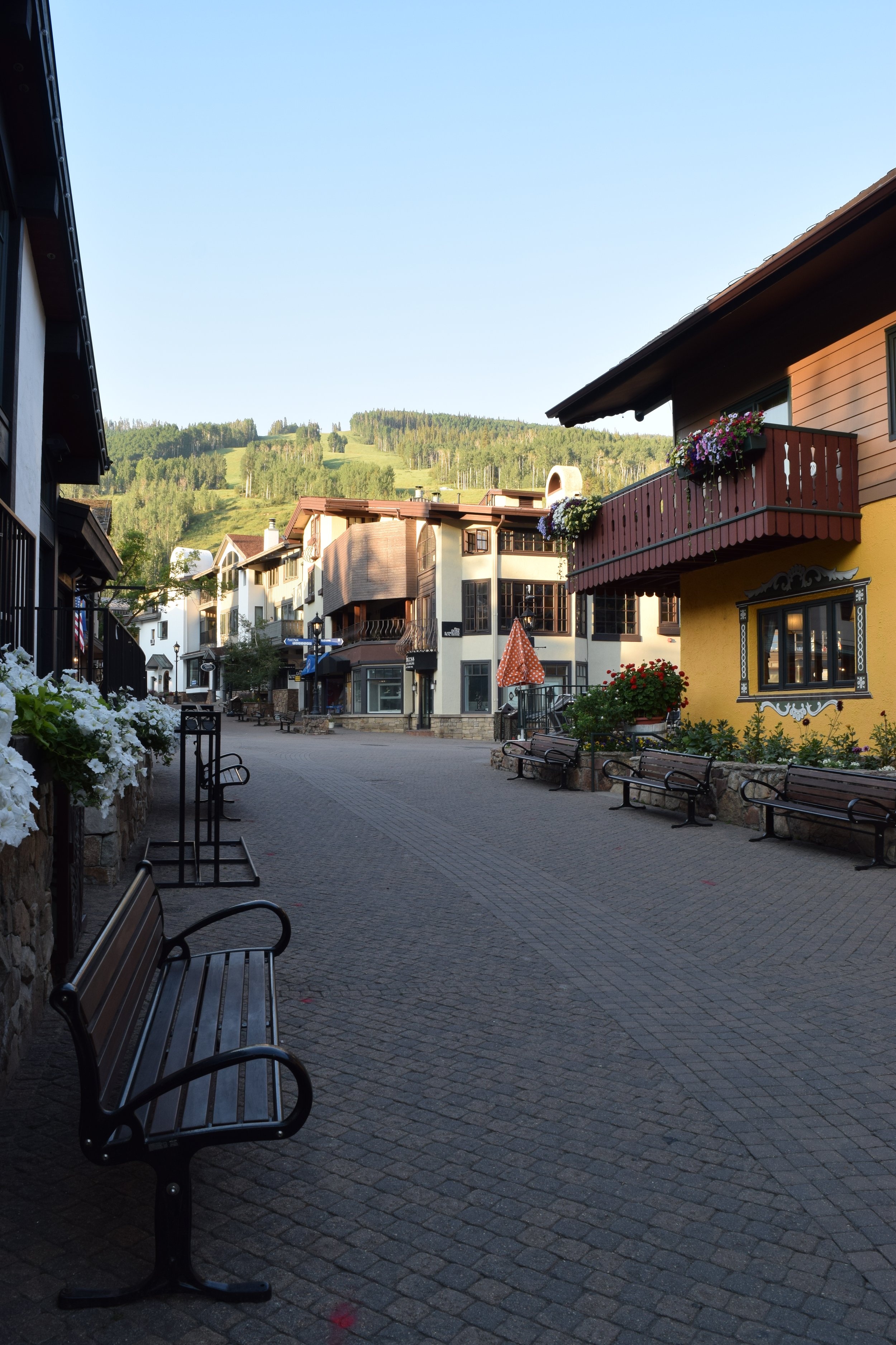 Before Vail Village Wakes Up