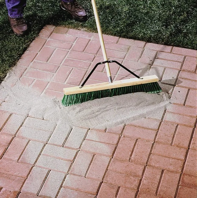 Re-Sanding Pavers